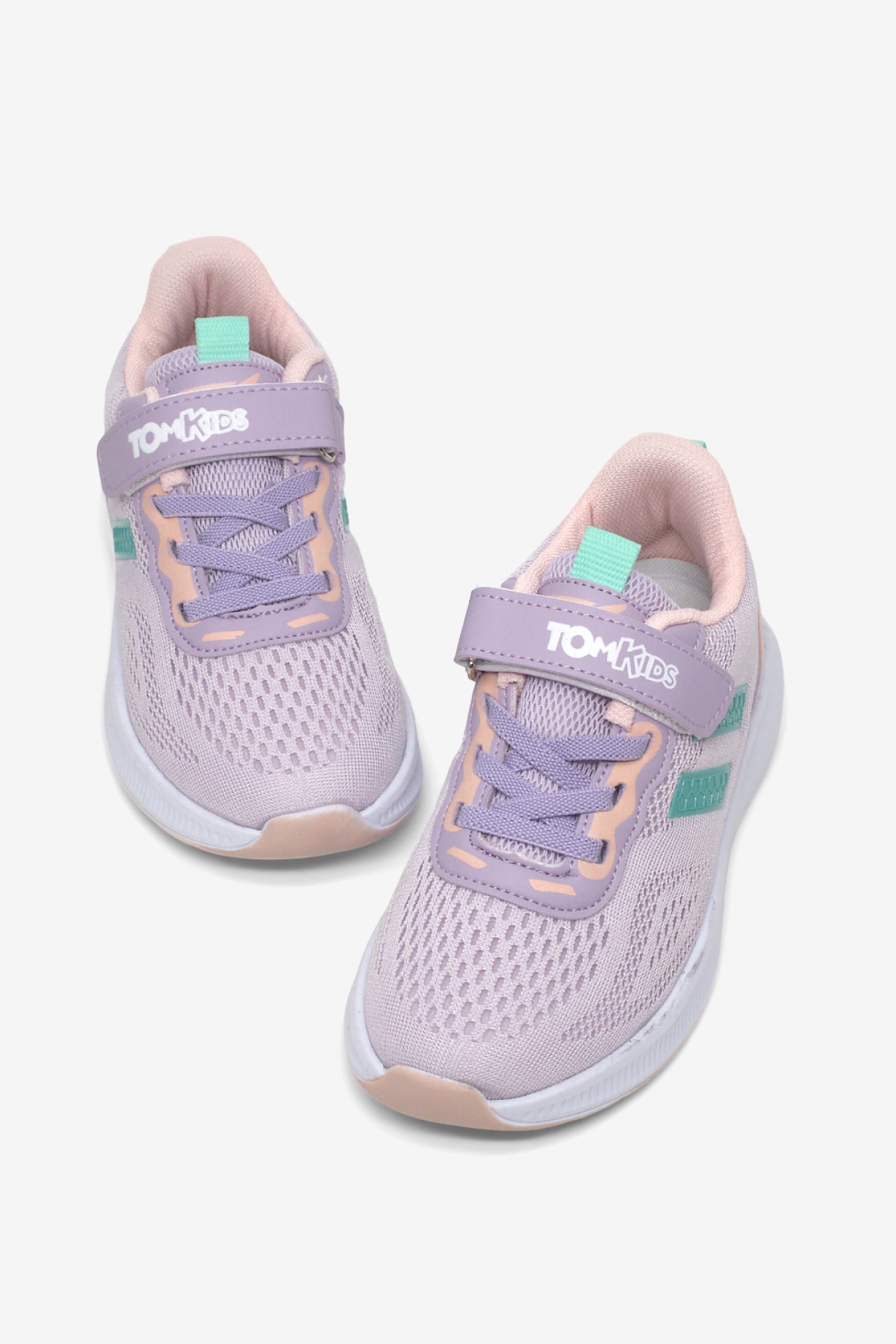 Tonny Black Beyaz Tonny Black Rahat Kalip Çocuk Unisex Nefes Alabilen Cırtlı Bağcıklı Sneaker