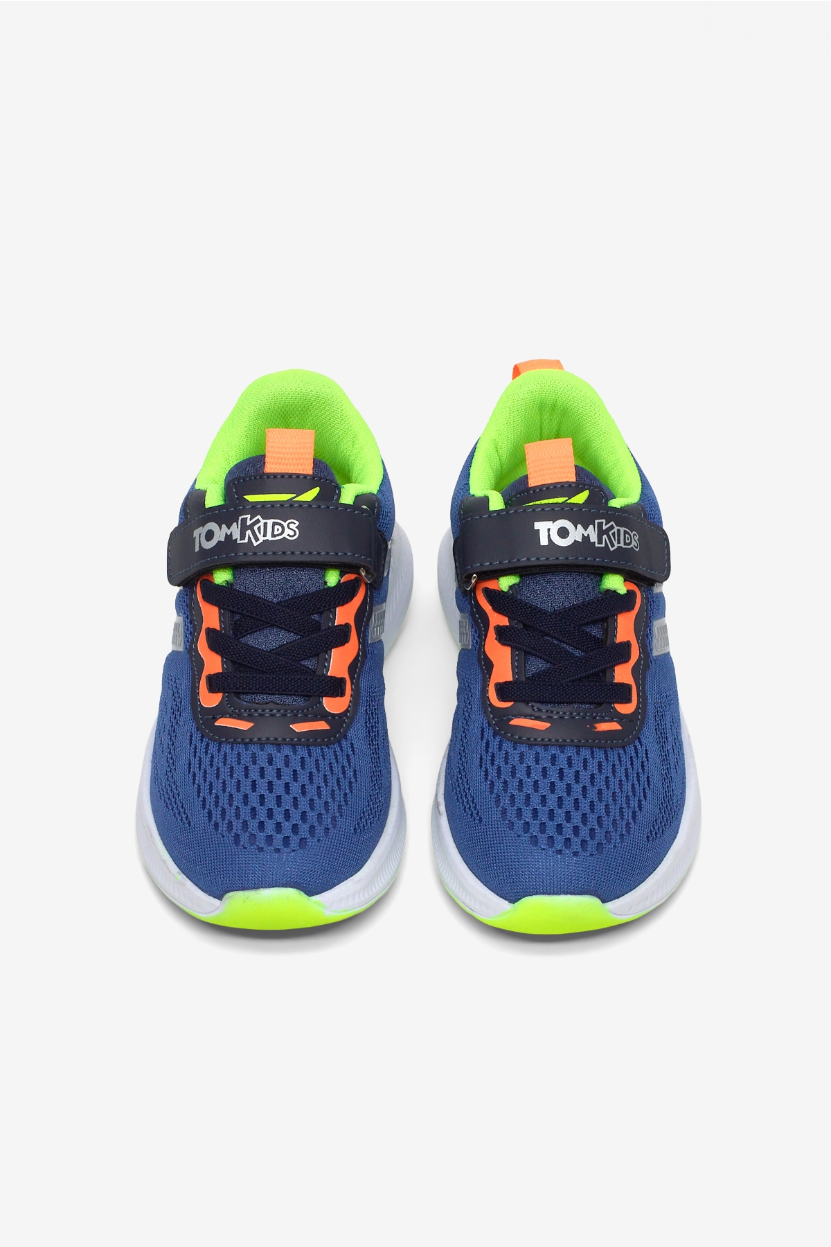 Tonny Black Beyaz Tonny Black Rahat Kalip Çocuk Unisex Nefes Alabilen Cırtlı Bağcıklı Sneaker