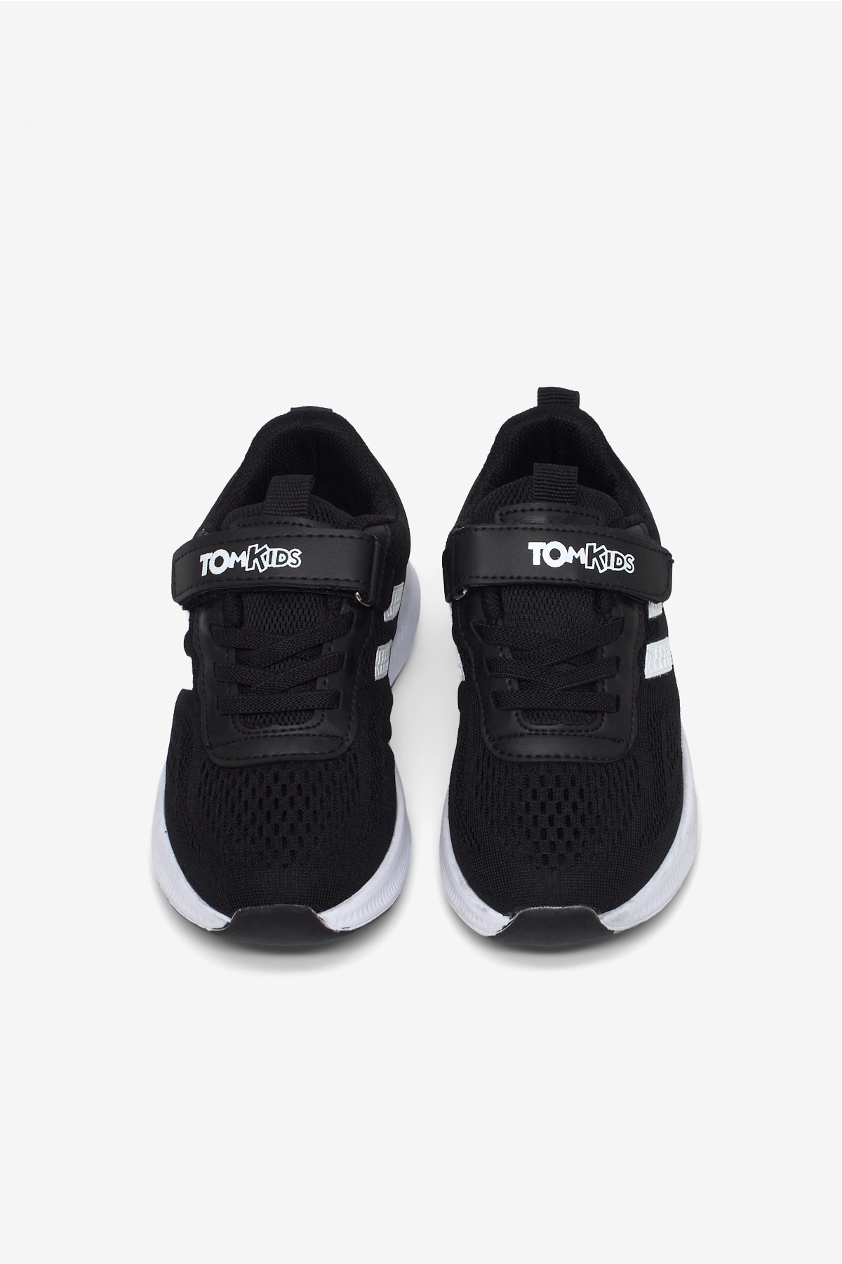 Tonny Black Beyaz Tonny Black Rahat Kalip Çocuk Unisex Nefes Alabilen Cırtlı Bağcıklı Sneaker