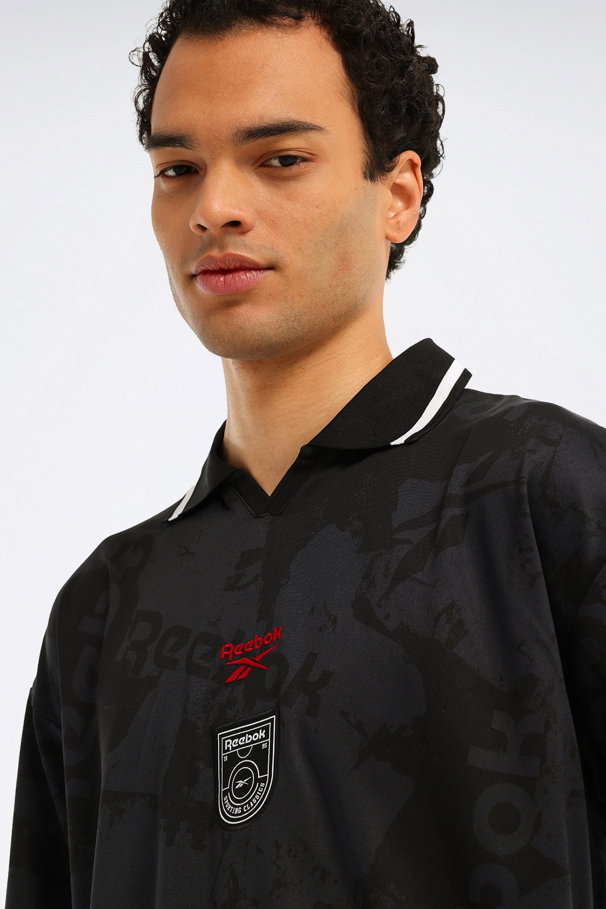 リバプールFC Reebok ブラックシャツ STREET SPORT FTBL JERSEY Siyah Erkek Kısa Kol T-Shirt Fiyatları