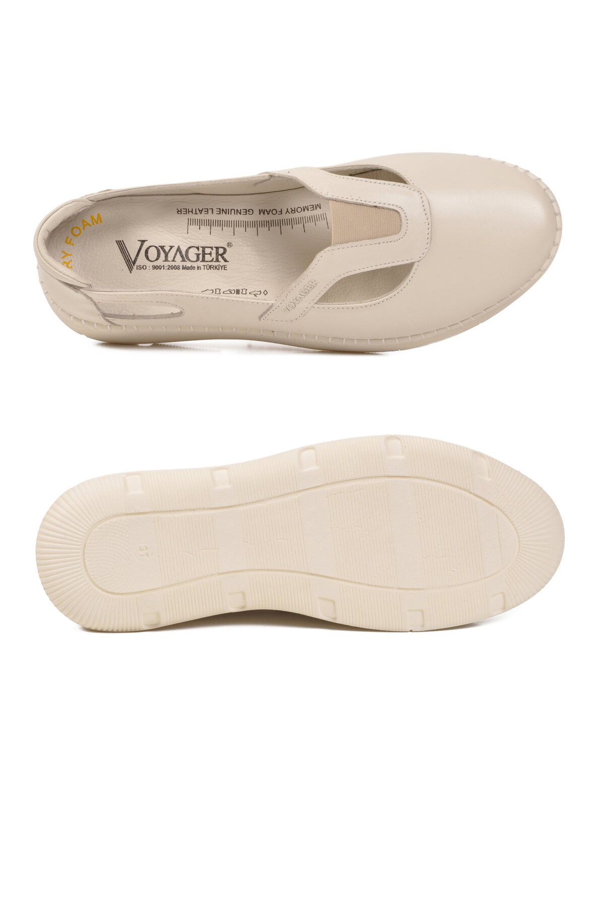 Voyager Siyah Voyager Hakiki Deri Anatomik Kadın Casual Ayakkabı Z541 Z