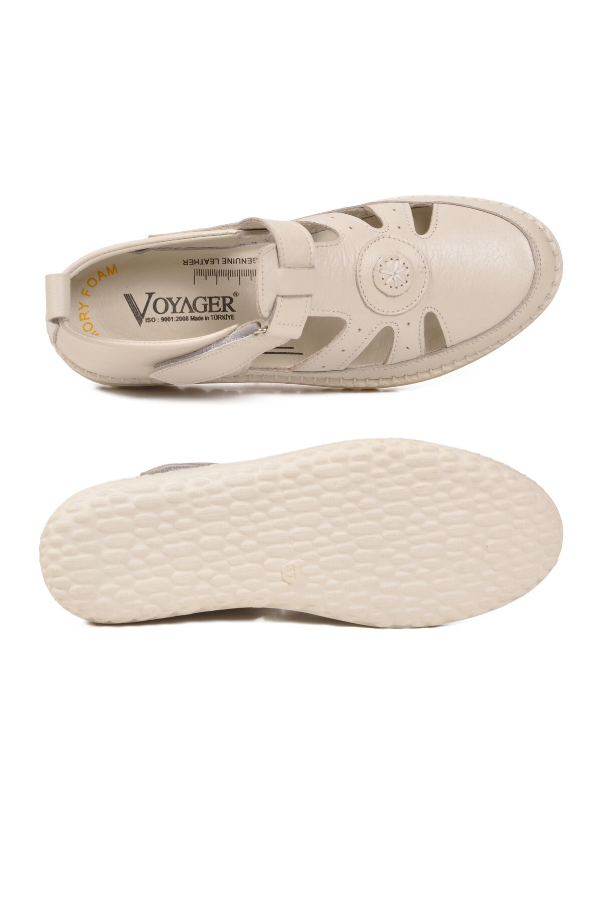 Voyager Siyah Voyager Hakiki Deri Anatomik Kadın Casual Ayakkabı Z520 Z