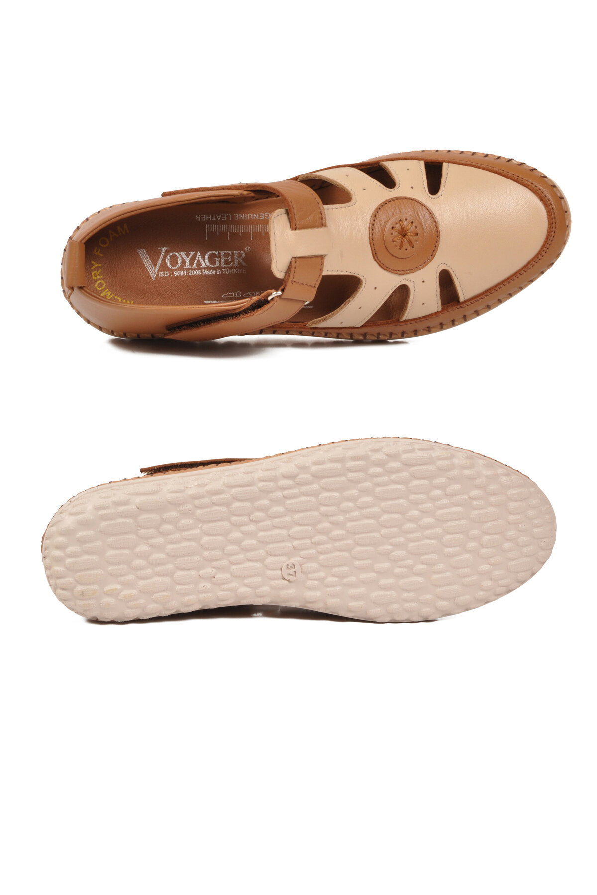 Voyager Siyah Voyager Hakiki Deri Anatomik Kadın Casual Ayakkabı Z520 Z