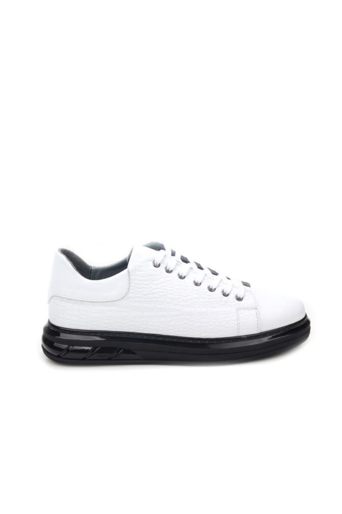 Pi̇sagor Siyah Pi̇sagor Pisagor Pisagor Ps-01209 Erkek Hakiki Deri Sneakers Spor Ayakkabı