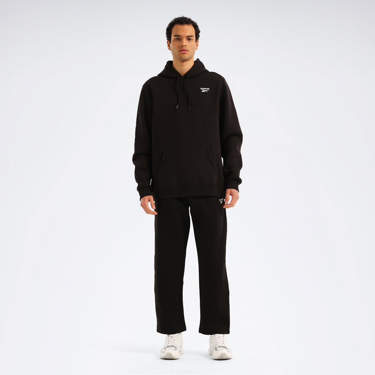 RI Left Chest Logo Siyah Erkek Sweatshirt Fiyatları | Reebok