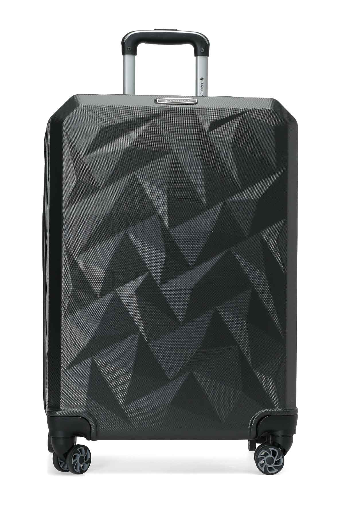 HEXAGON -K ABS 6FX Gri Unisex Küçük Boy Valiz Fiyatları