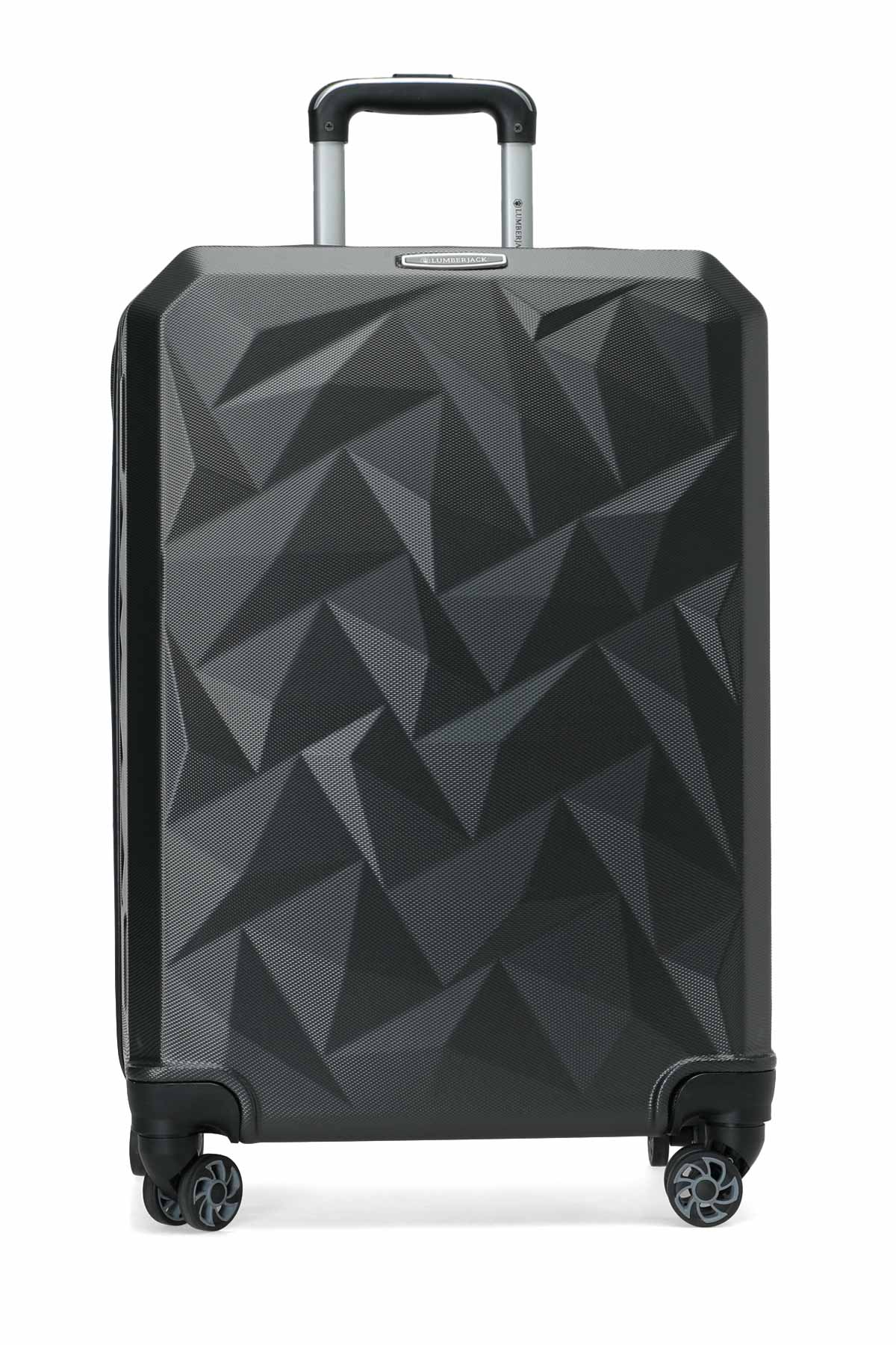 Lumberjack HEXAGON -B ABS 6FX ANTRASIT Unisex Büyük Boy Valiz