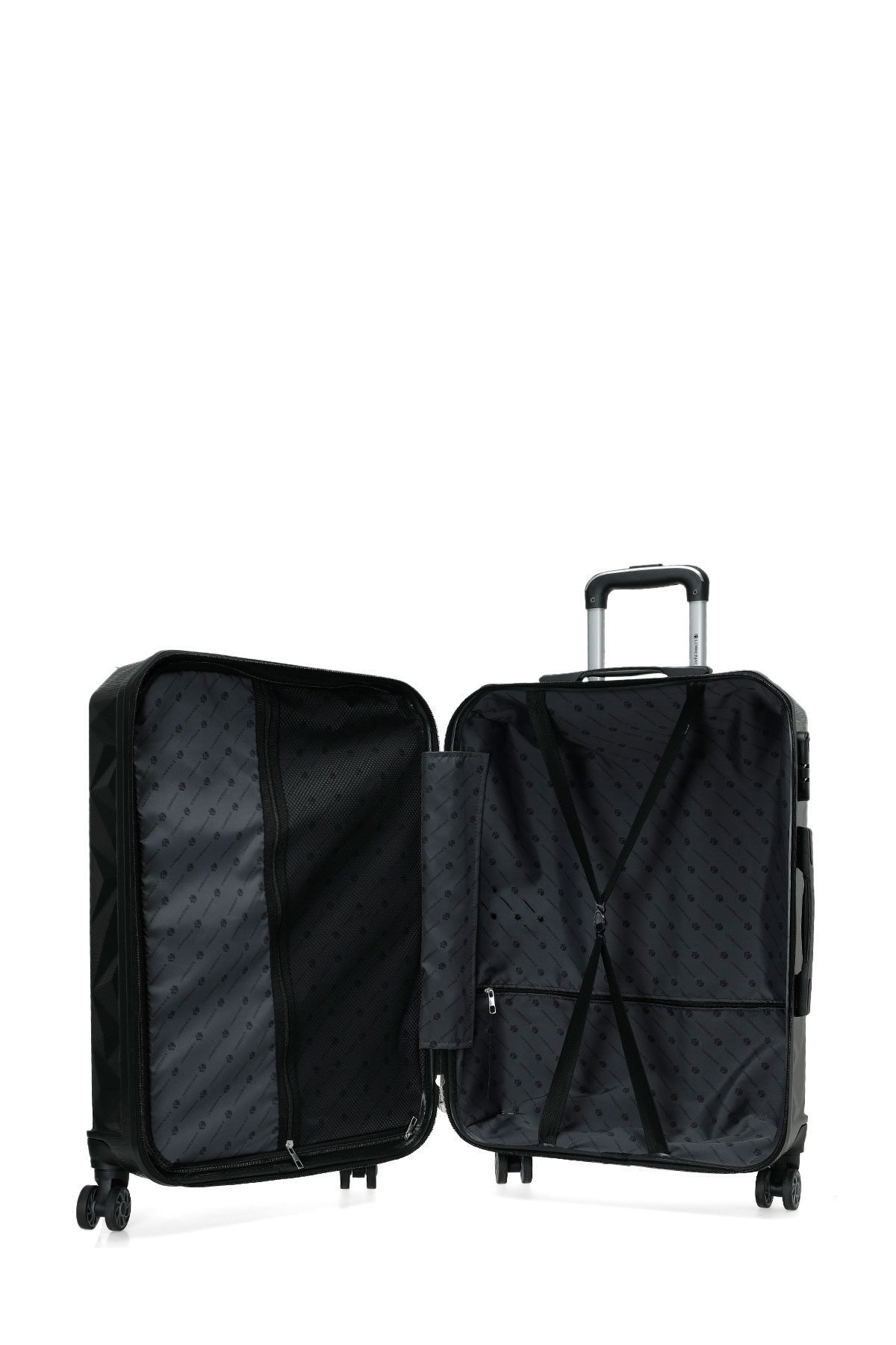 HEXAGON -B ABS 6FX Gri Unisex Büyük Boy Valiz Fiyatları | Flo