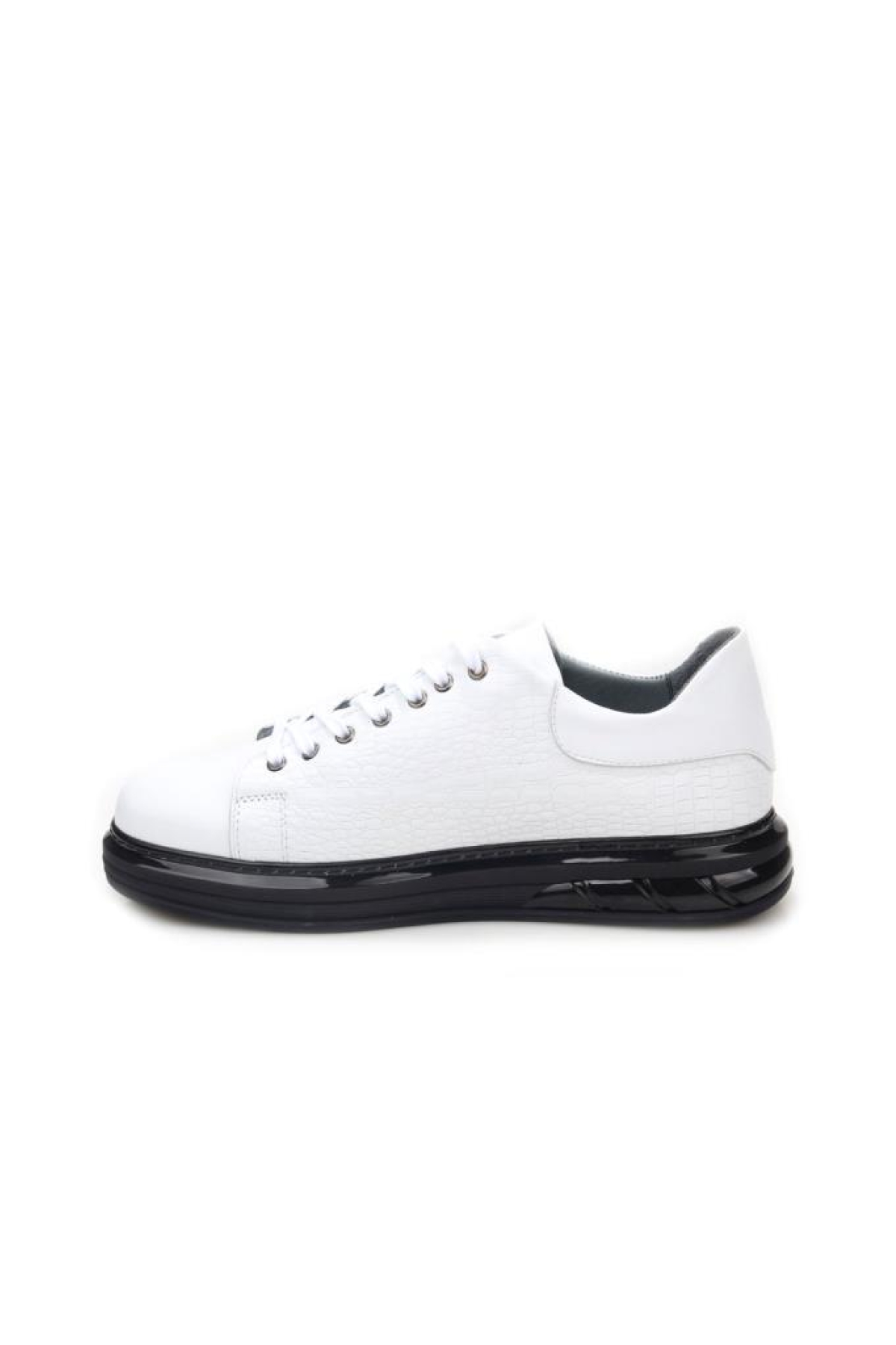 Pi̇sagor Siyah Pi̇sagor Pisagor Pisagor Ps-01209 Erkek Hakiki Deri Sneakers Spor Ayakkabı