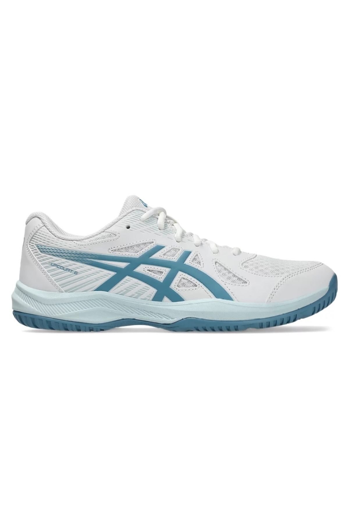 Asics Beyaz Asics Upcourt 6 Erkek White Blue Spor Ayakkabı 1071a104-105