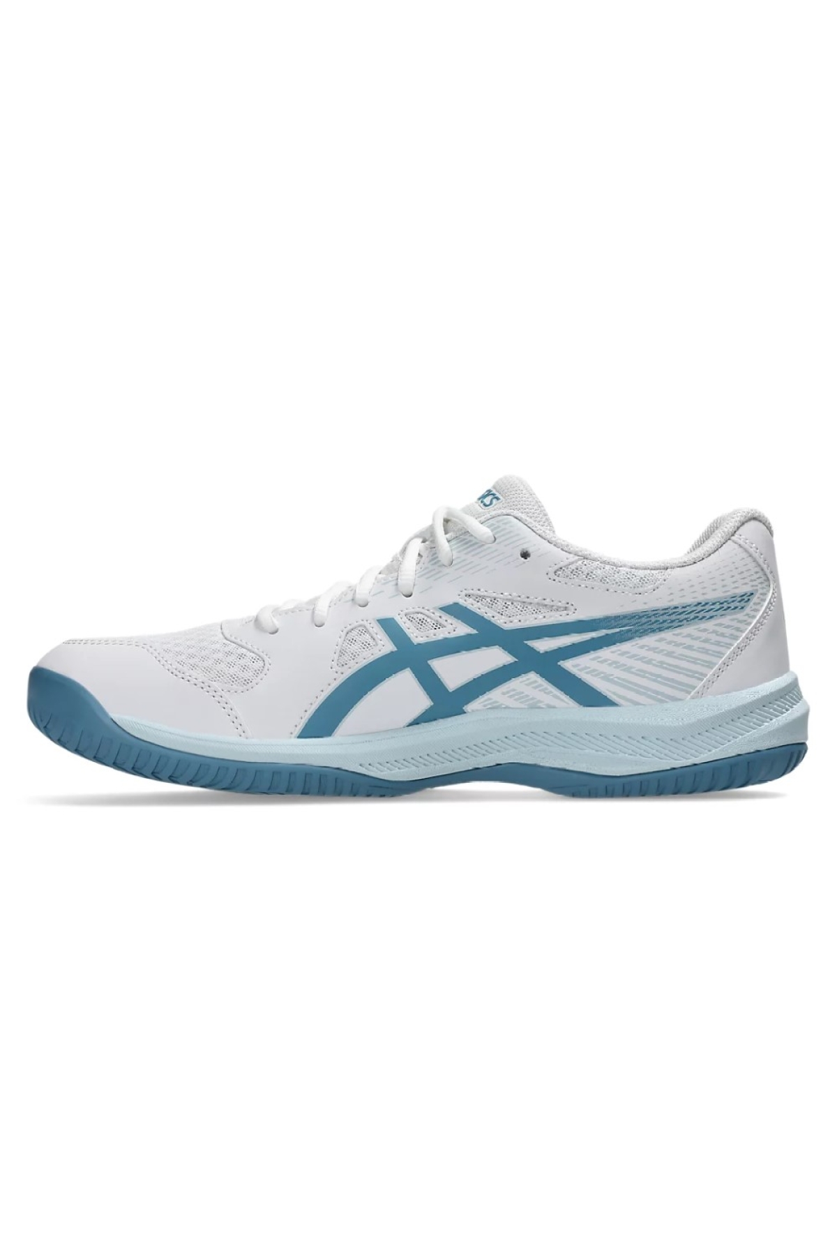 Asics Beyaz Asics Upcourt 6 Erkek White Blue Spor Ayakkabı 1071a104-105