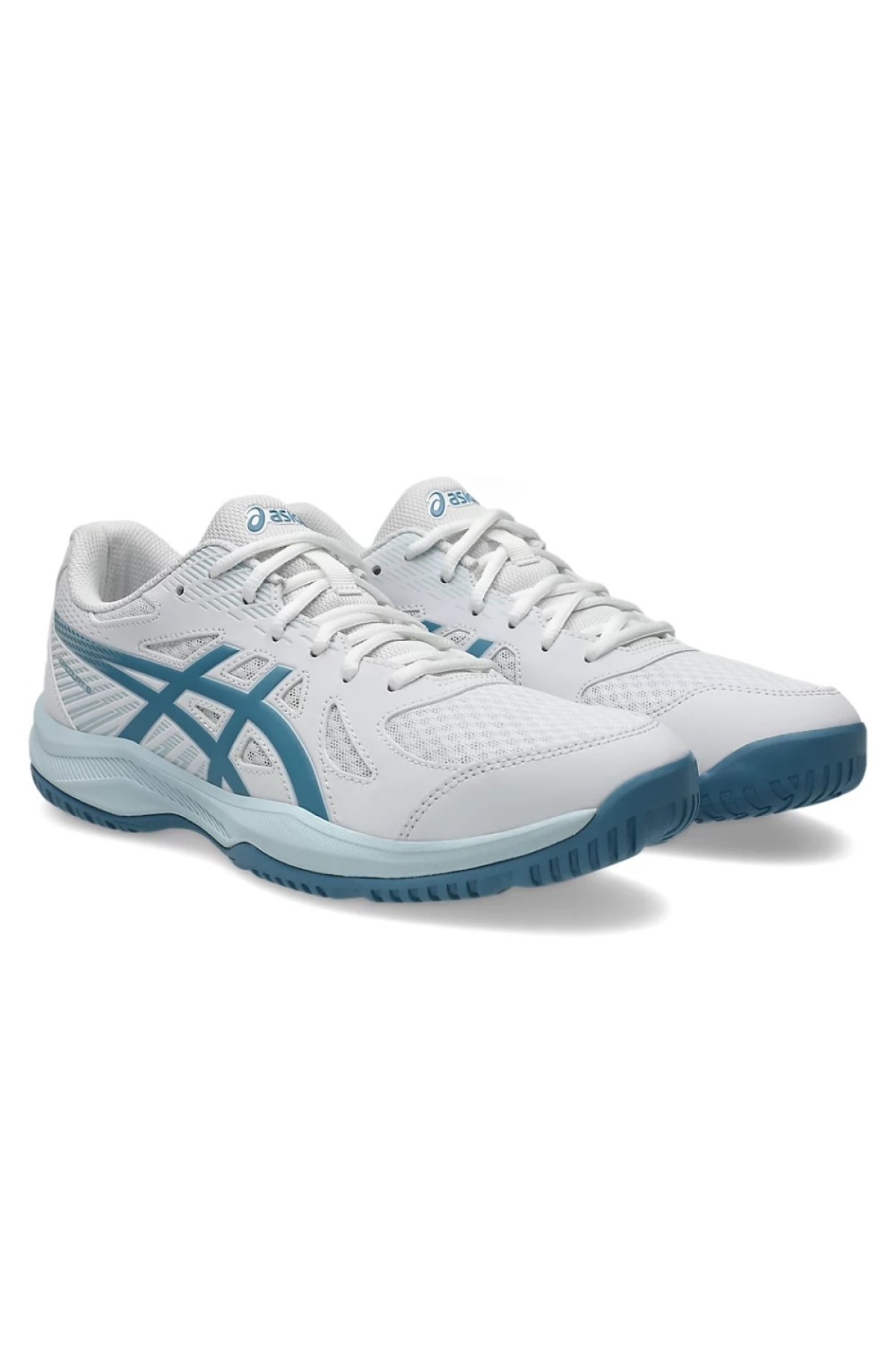 Asics Beyaz Asics Upcourt 6 Erkek White Blue Spor Ayakkabı 1071a104-105