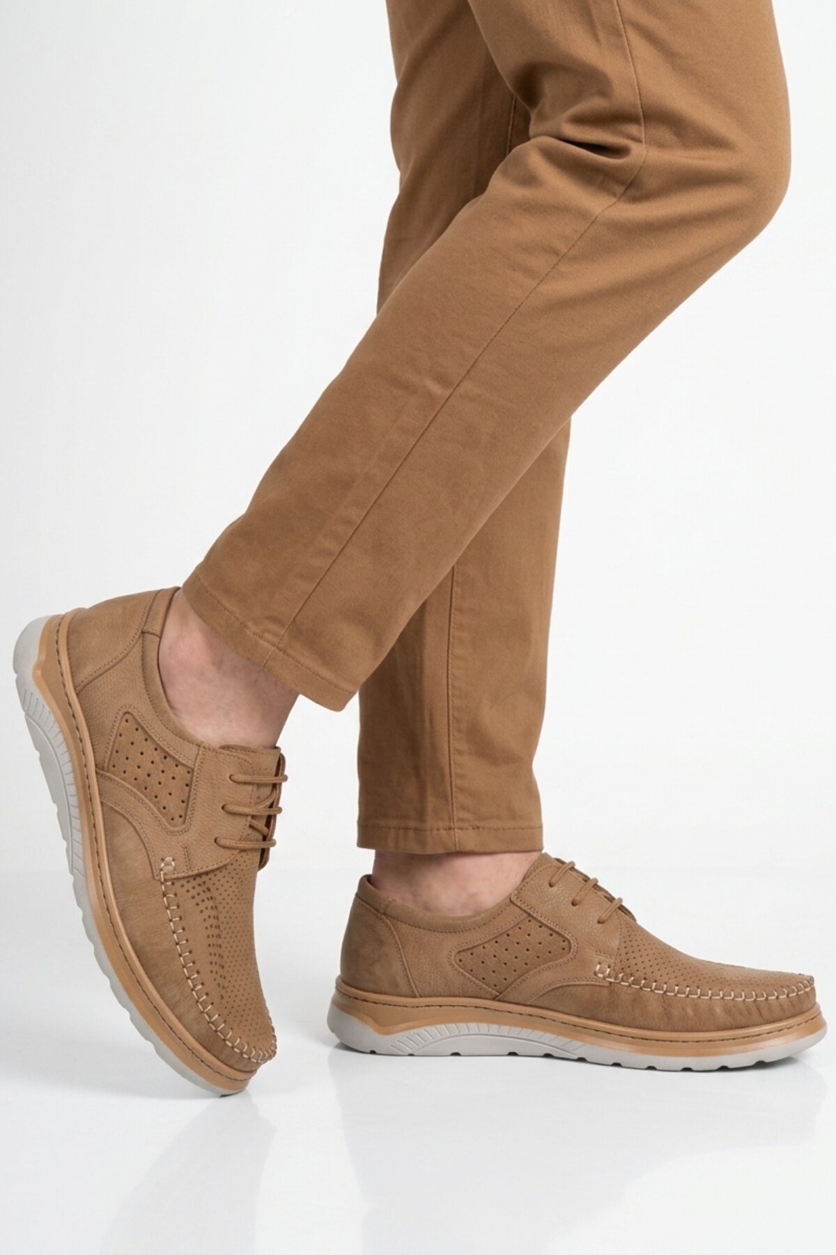 A Spor Vizon A Spor Hakiki Deri Erkek Casual Ayakkabı