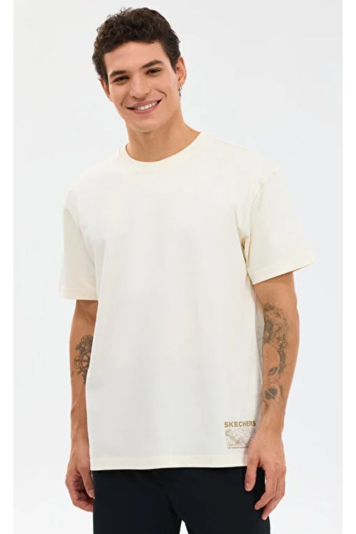 Skechers S2610109 M Relaxed T-Shirt Erkek Tişort