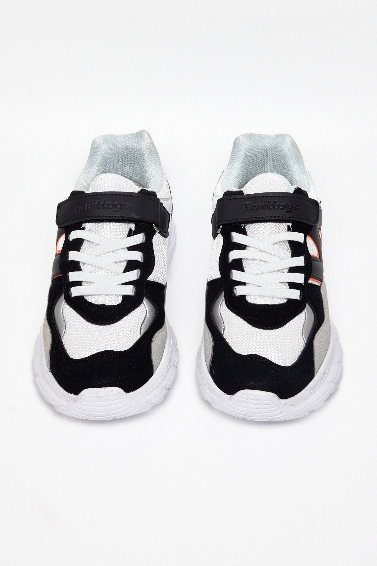 Tonny Black Çok Renkli Tonny Black Rahat Kalip Çocuk Unisex Cırtlı Bağcıklı Sneaker