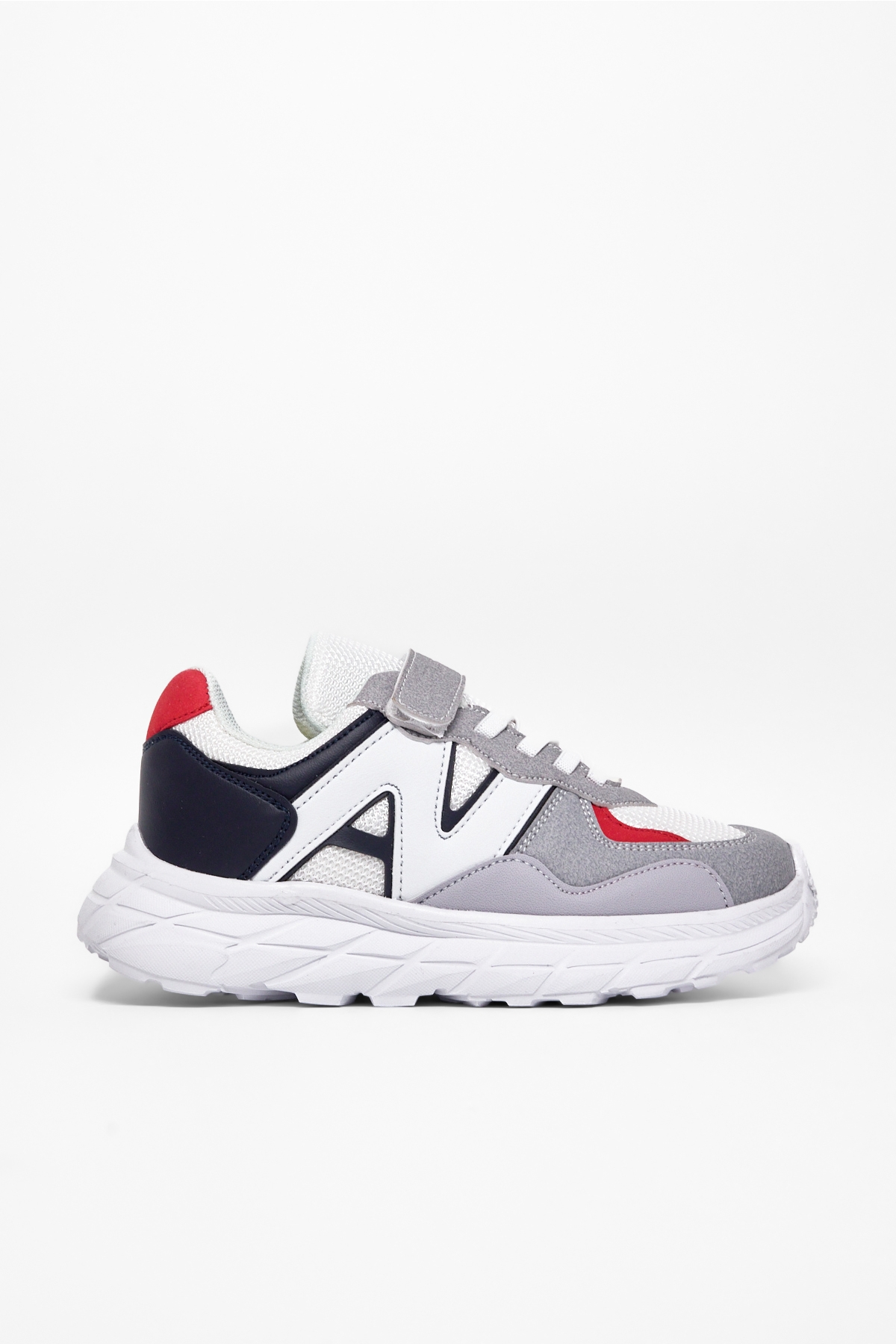 Tonny Black Çok Renkli Tonny Black Rahat Kalip Çocuk Unisex Cırtlı Bağcıklı Sneaker