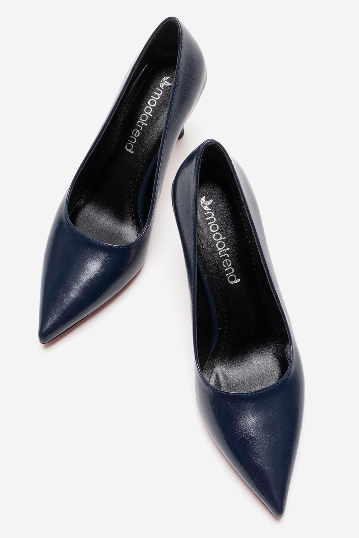 Ccway Siyah Ccway Stiletto Kadın Ayakkabı