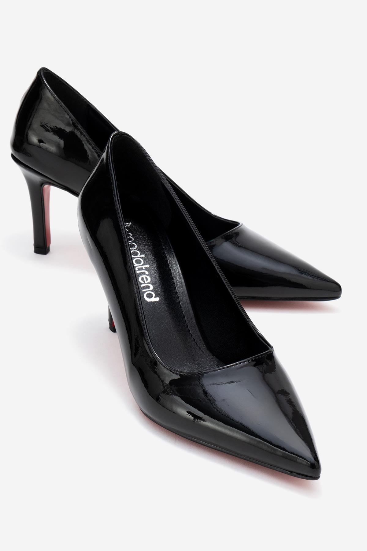 Ccway Siyah Ccway Stiletto Kadın Ayakkabı