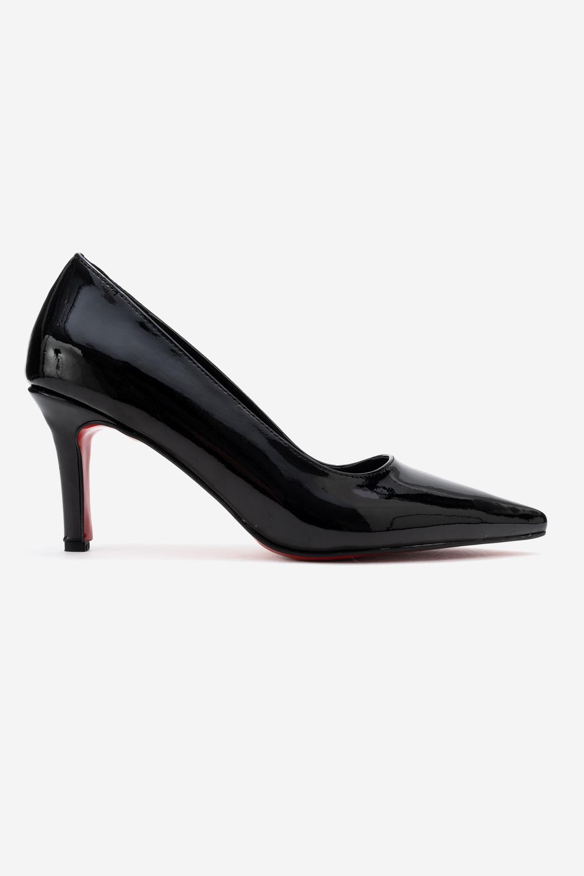Ccway Siyah Ccway Stiletto Kadın Ayakkabı