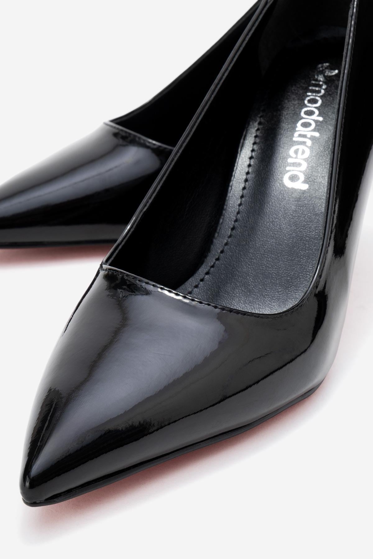 Ccway Siyah Ccway Stiletto Kadın Ayakkabı