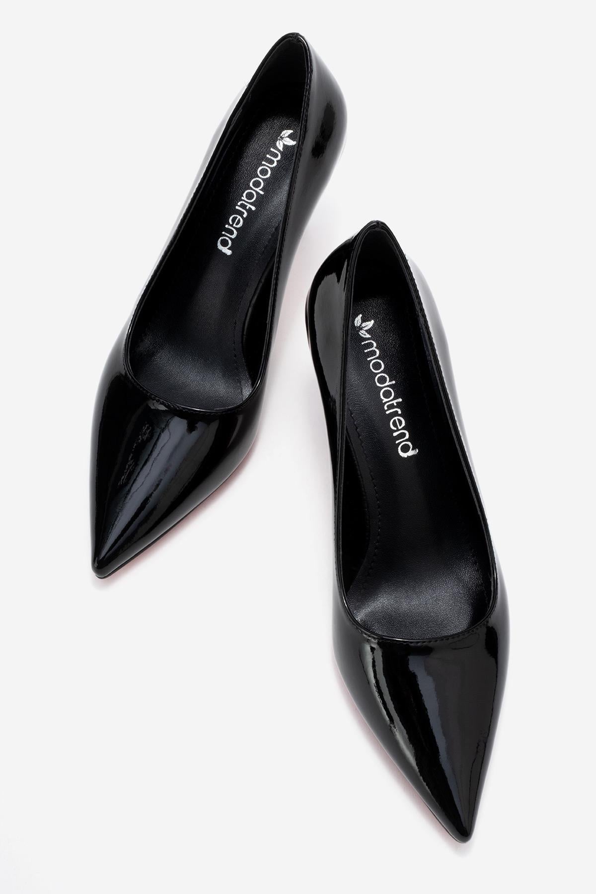 Ccway Siyah Ccway Stiletto Kadın Ayakkabı