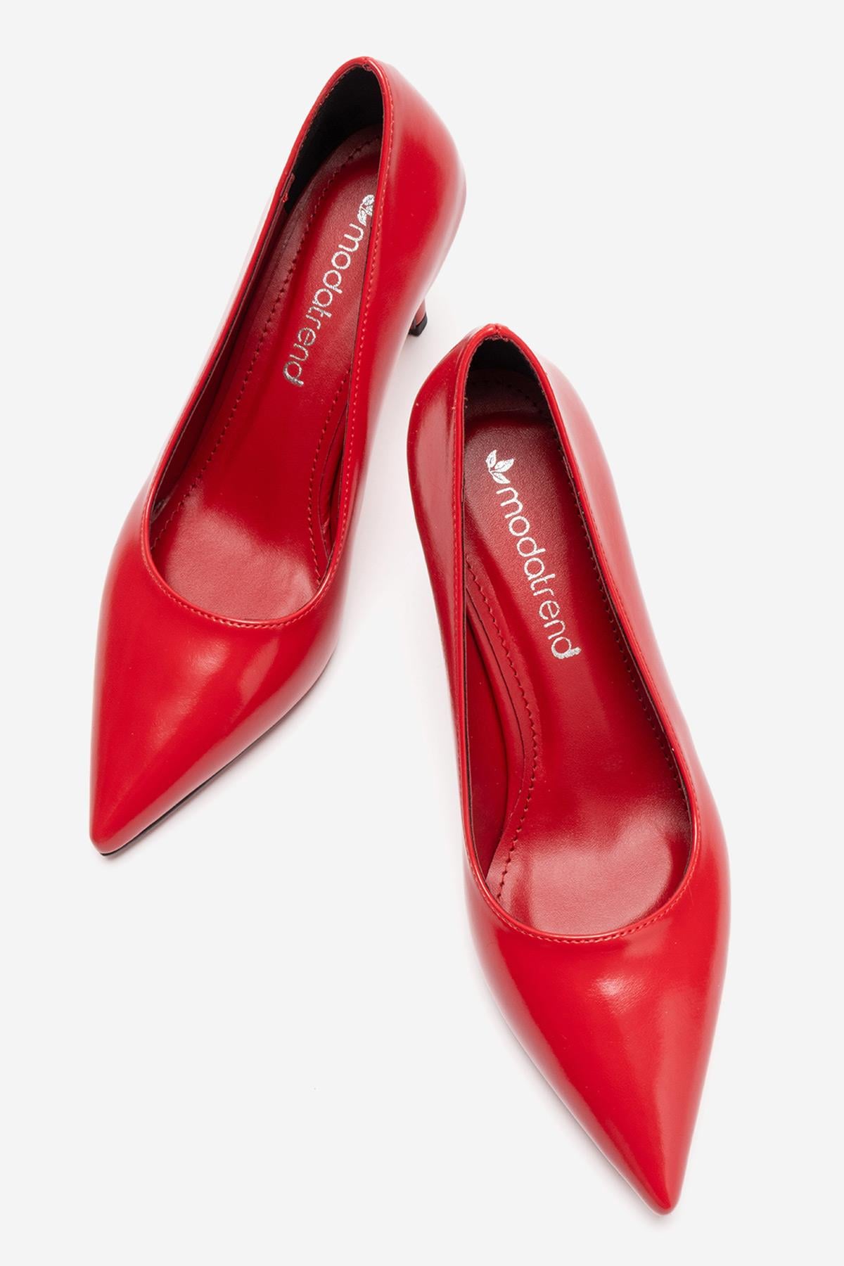 Ccway Siyah Ccway Stiletto Kadın Ayakkabı