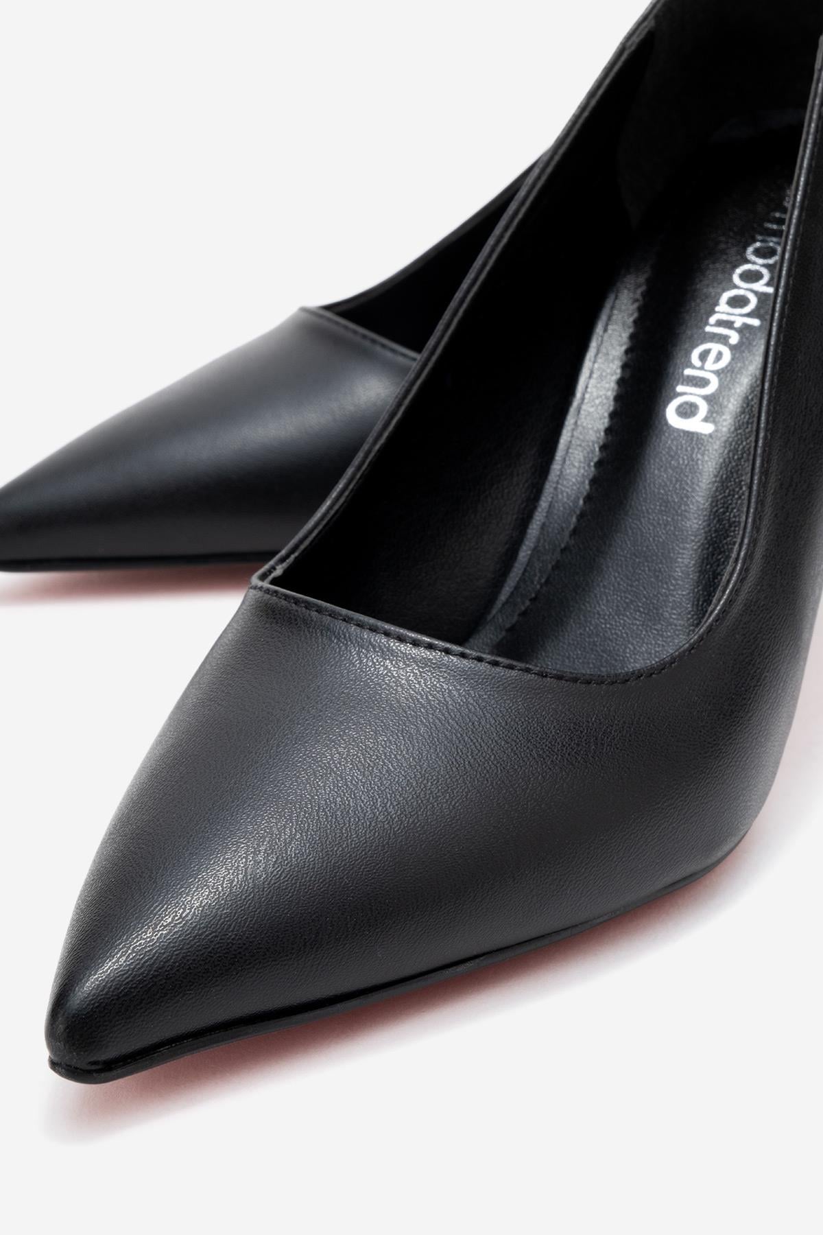 Ccway Siyah Ccway Stiletto Kadın Ayakkabı