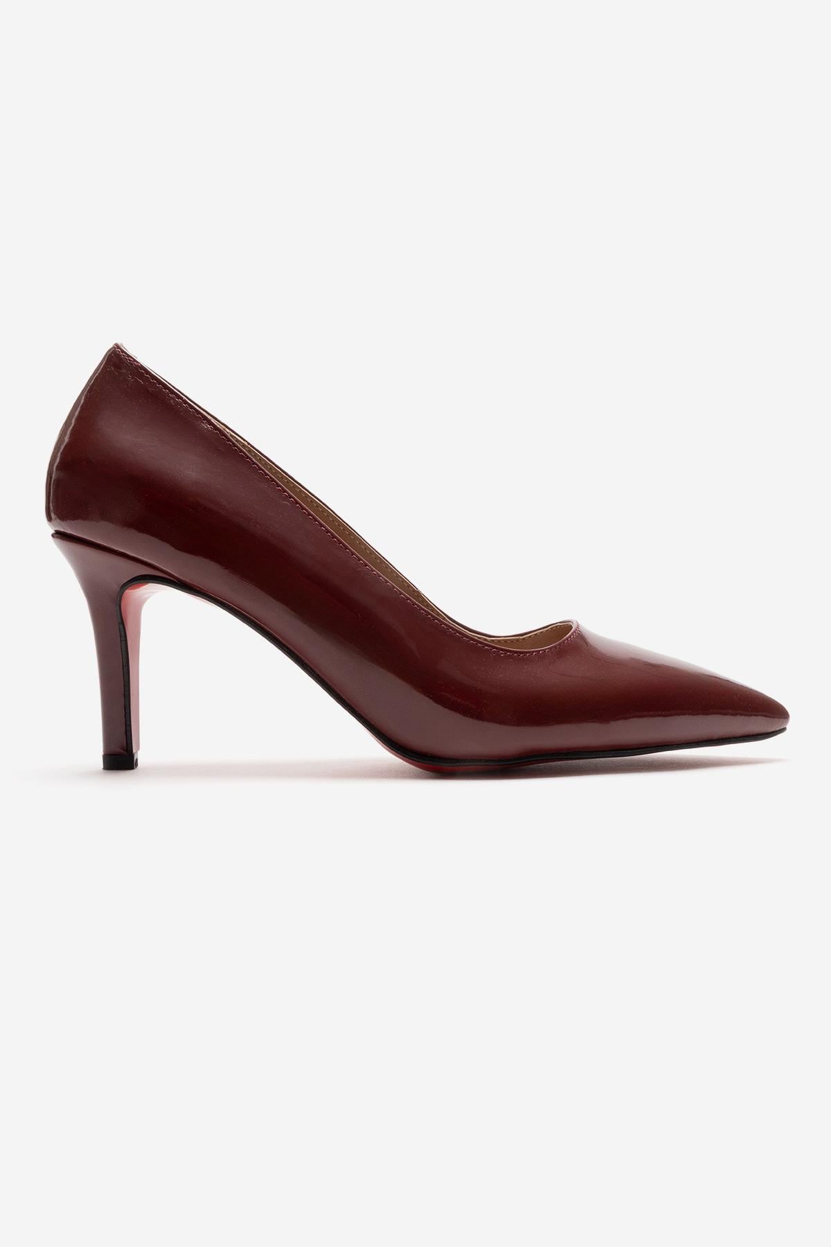 Ccway Siyah Ccway Stiletto Kadın Ayakkabı