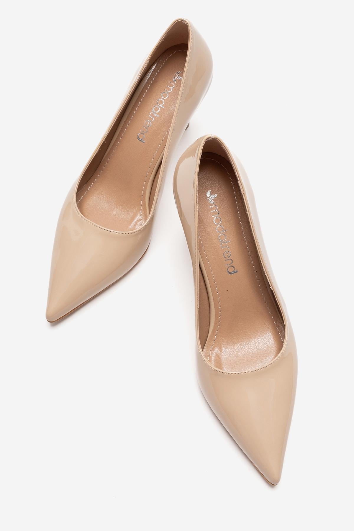 Ccway Siyah Ccway Stiletto Kadın Ayakkabı