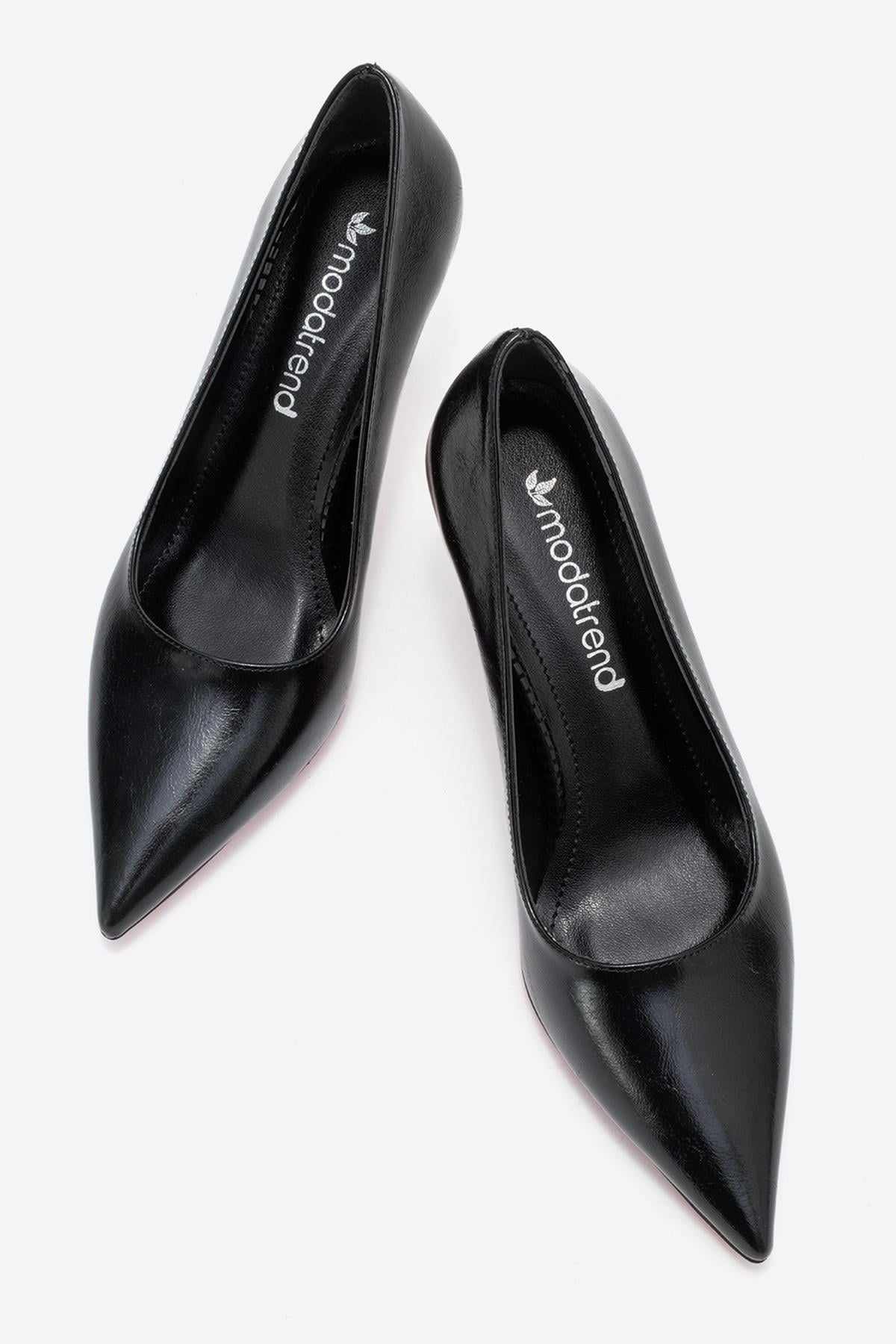 Ccway Siyah Ccway Stiletto Kadın Ayakkabı