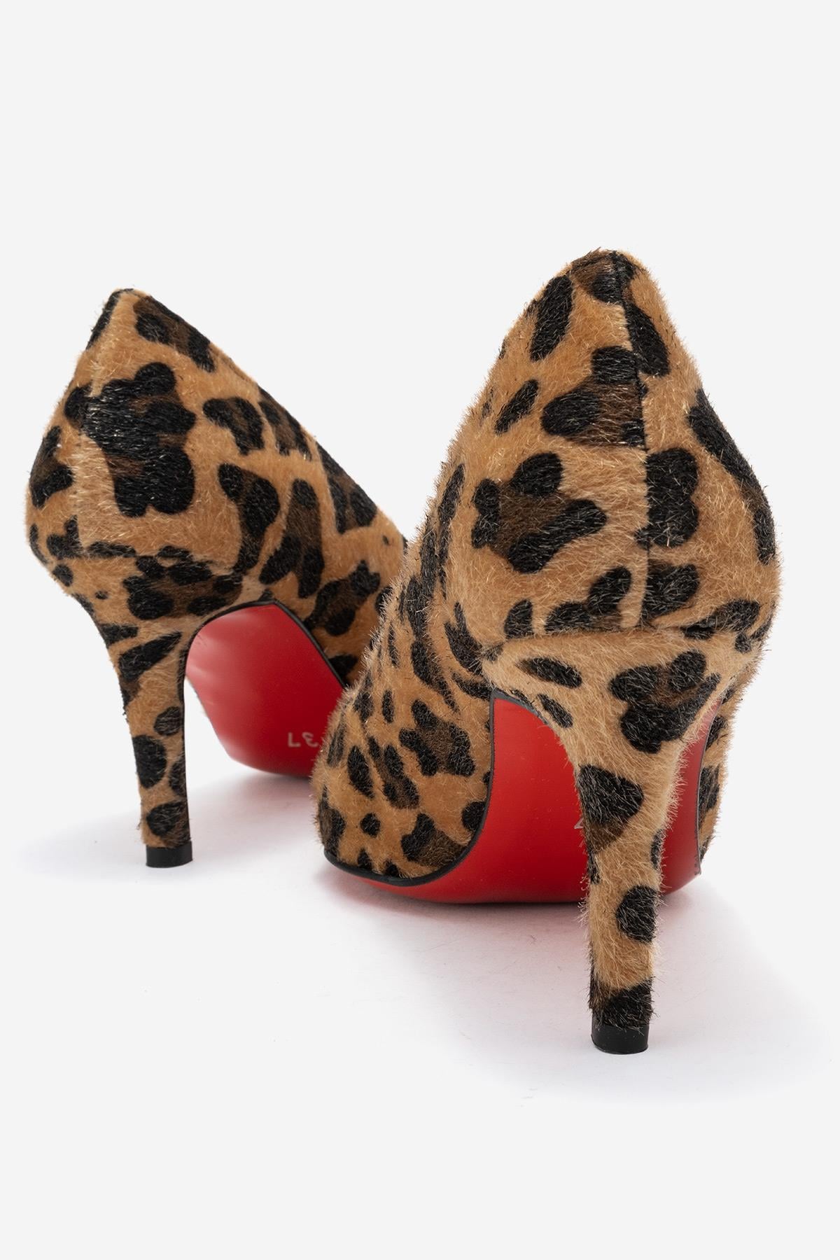 Ccway Siyah Ccway Stiletto Kadın Ayakkabı