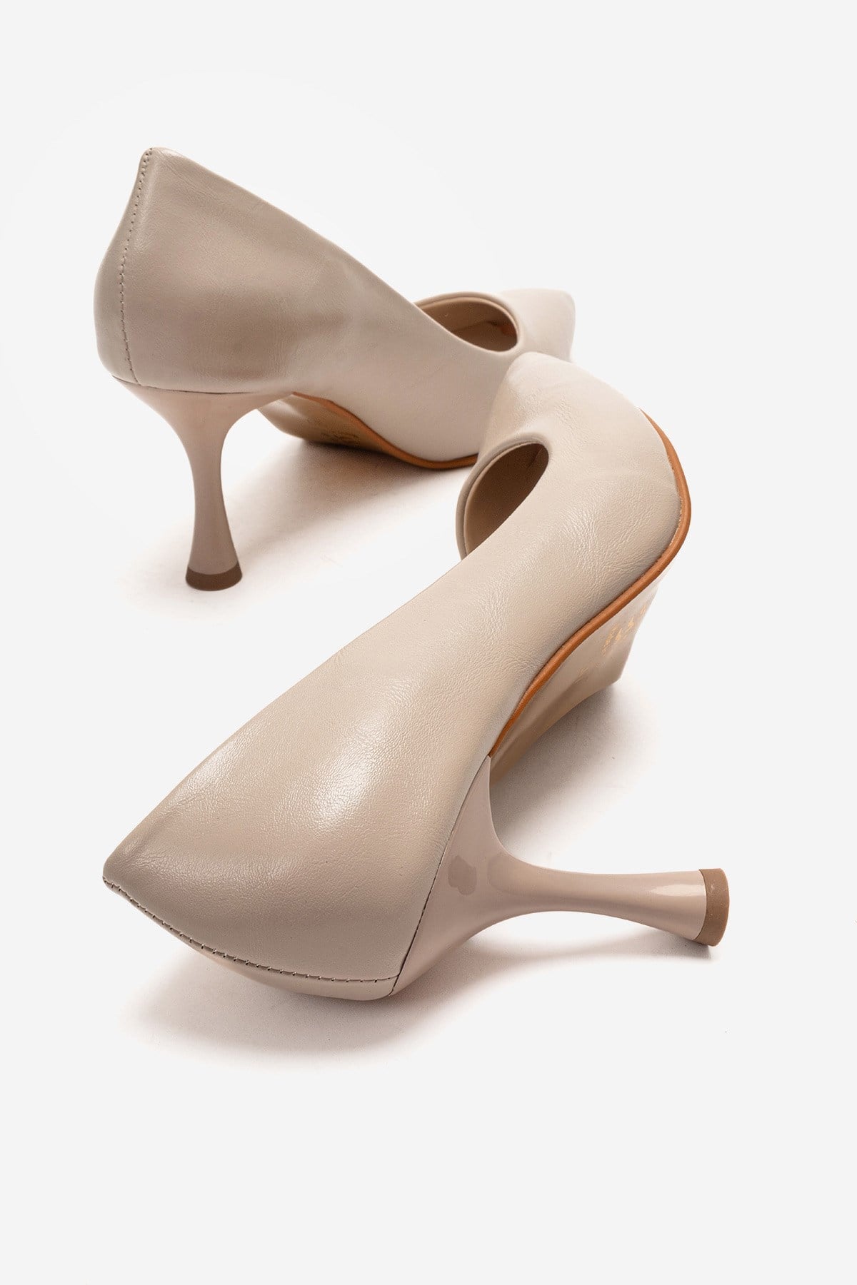 Ccway Siyah Ccway Stiletto Kadın Ayakkabı