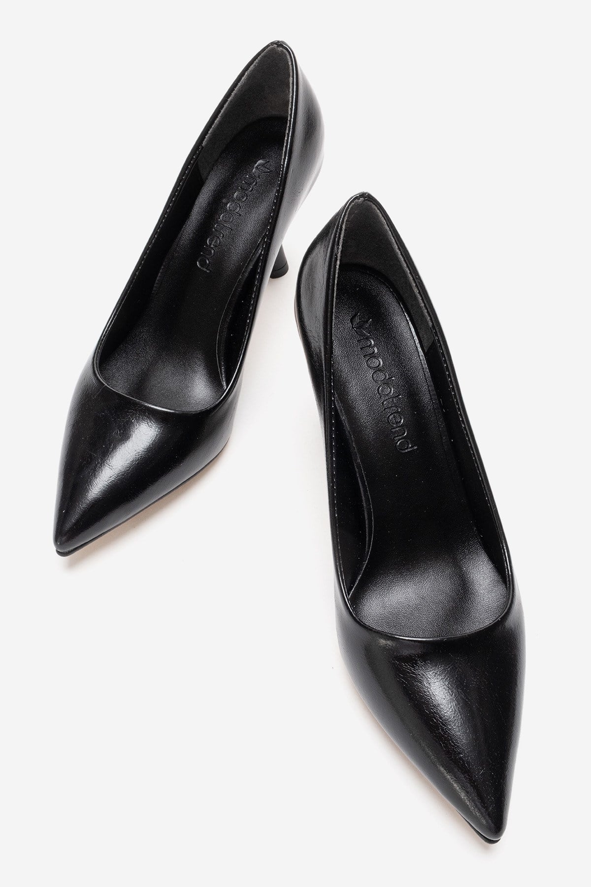 Ccway Siyah Ccway Stiletto Kadın Ayakkabı