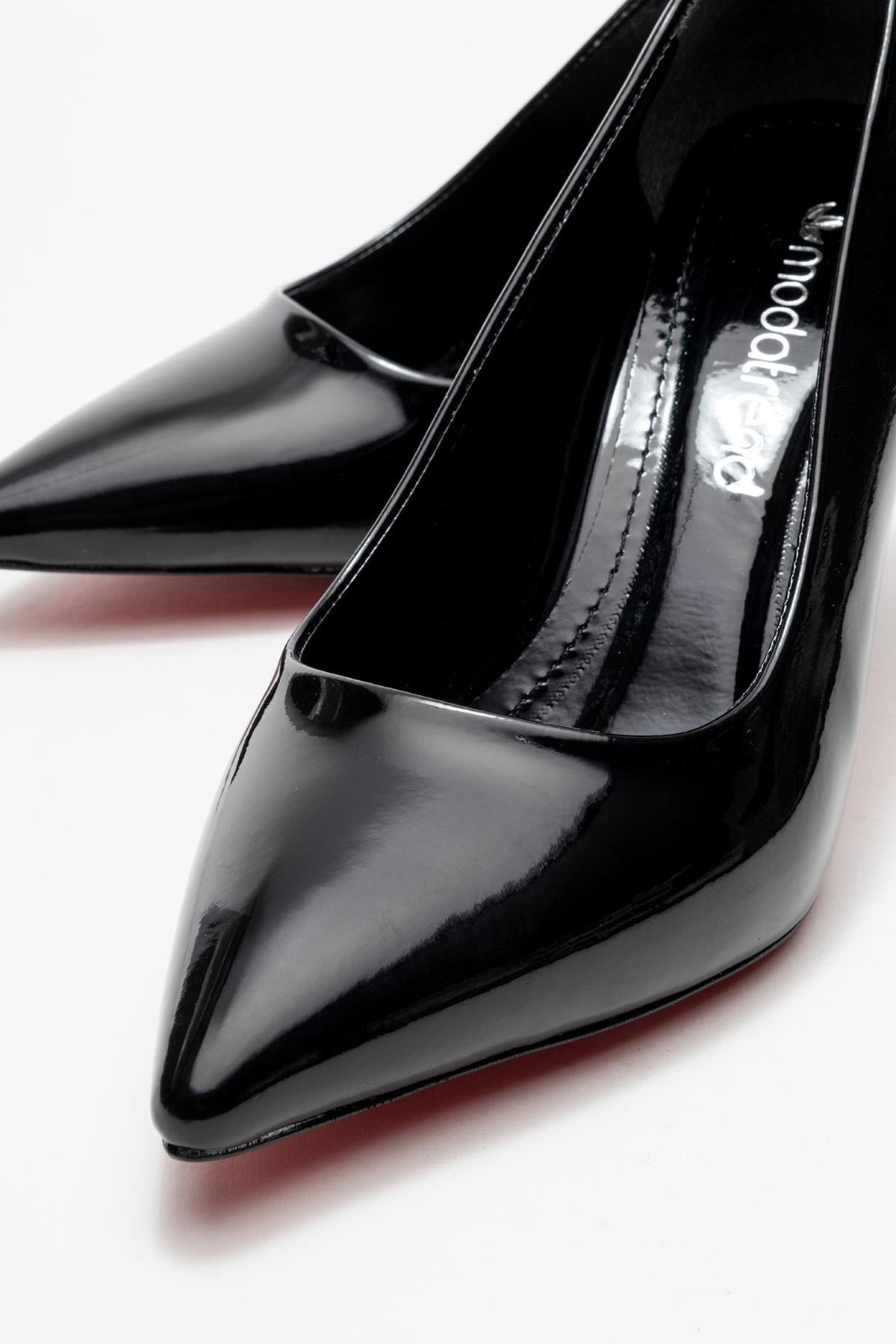 Ccway Siyah Ccway Stiletto Kadın Ayakkabı;