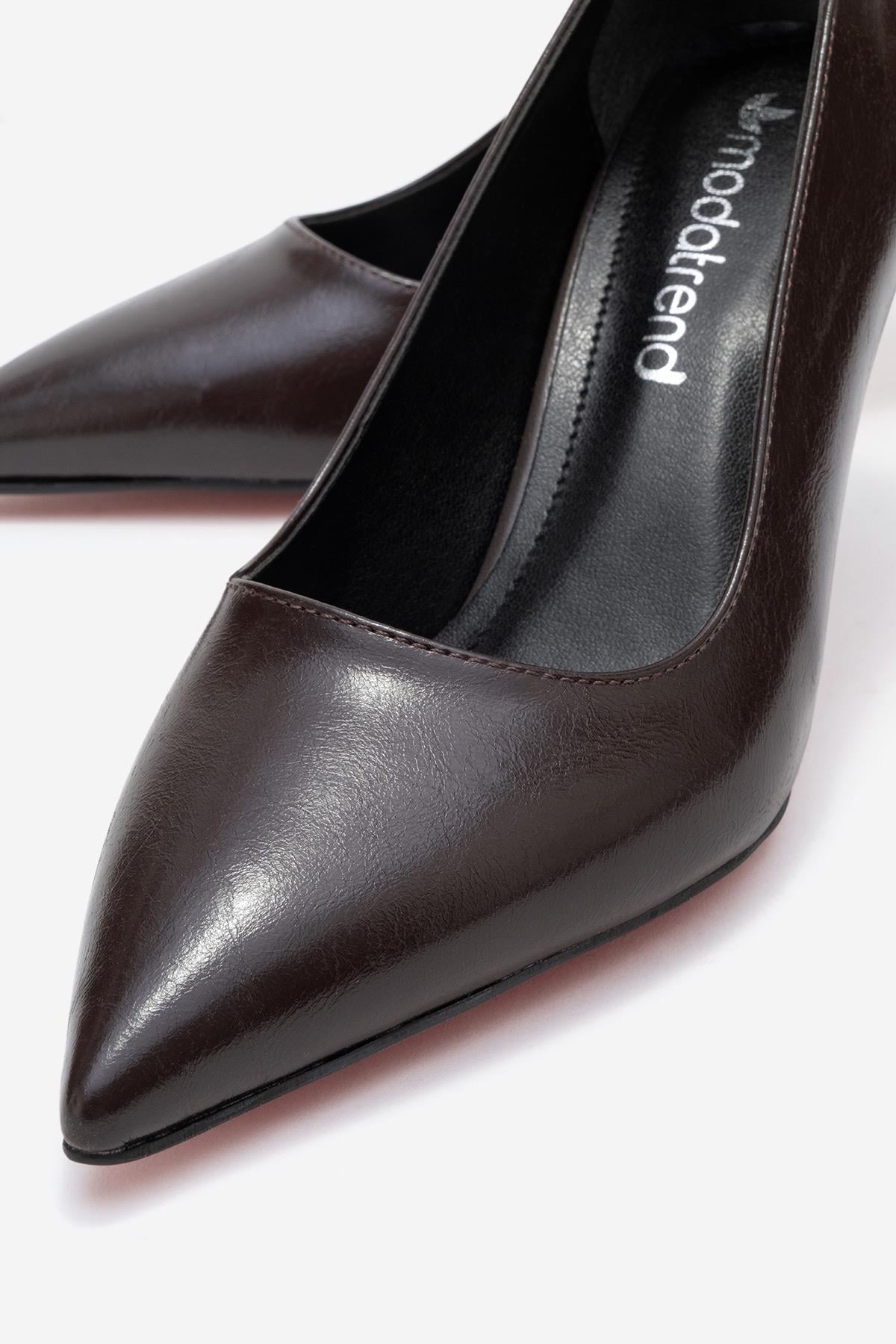 Ccway Siyah Ccway Stiletto Kadın Ayakkabı