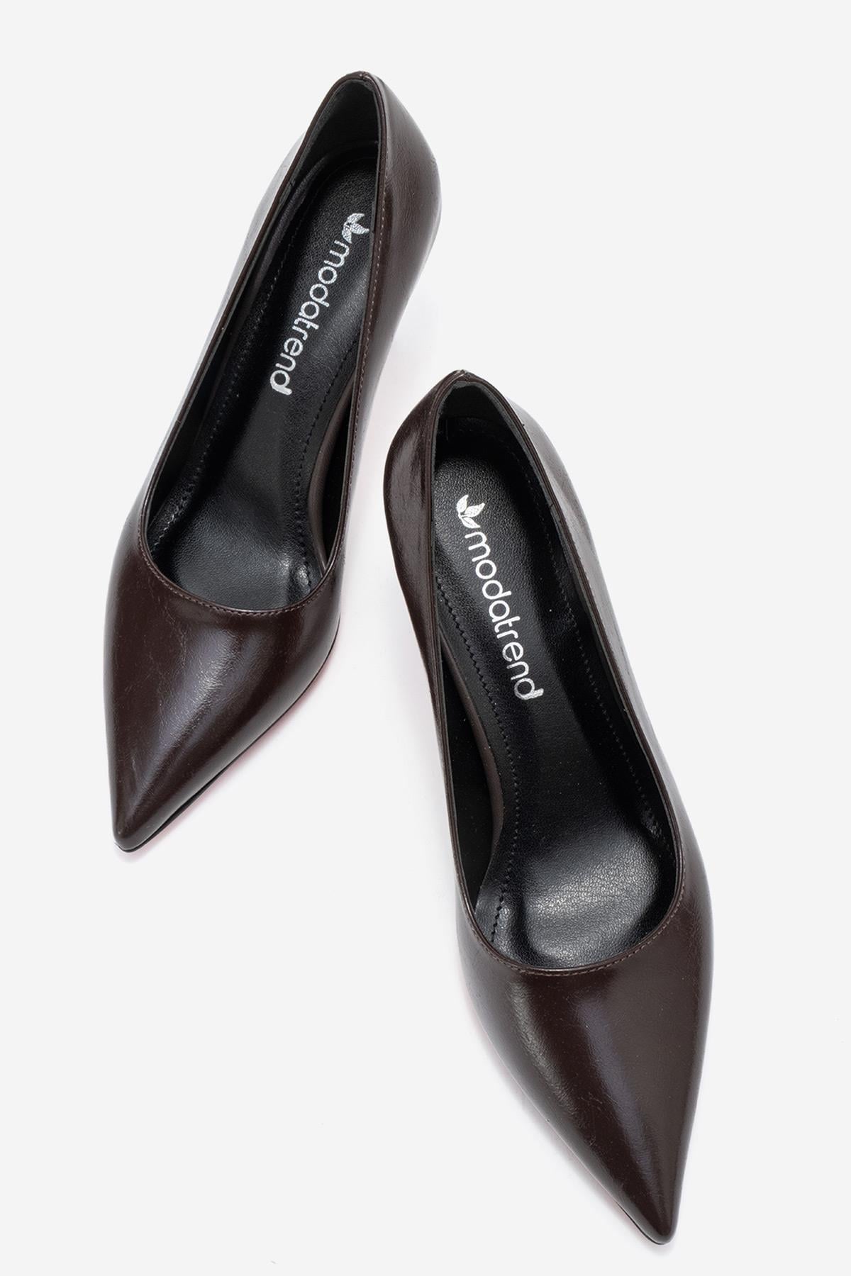 Ccway Siyah Ccway Stiletto Kadın Ayakkabı