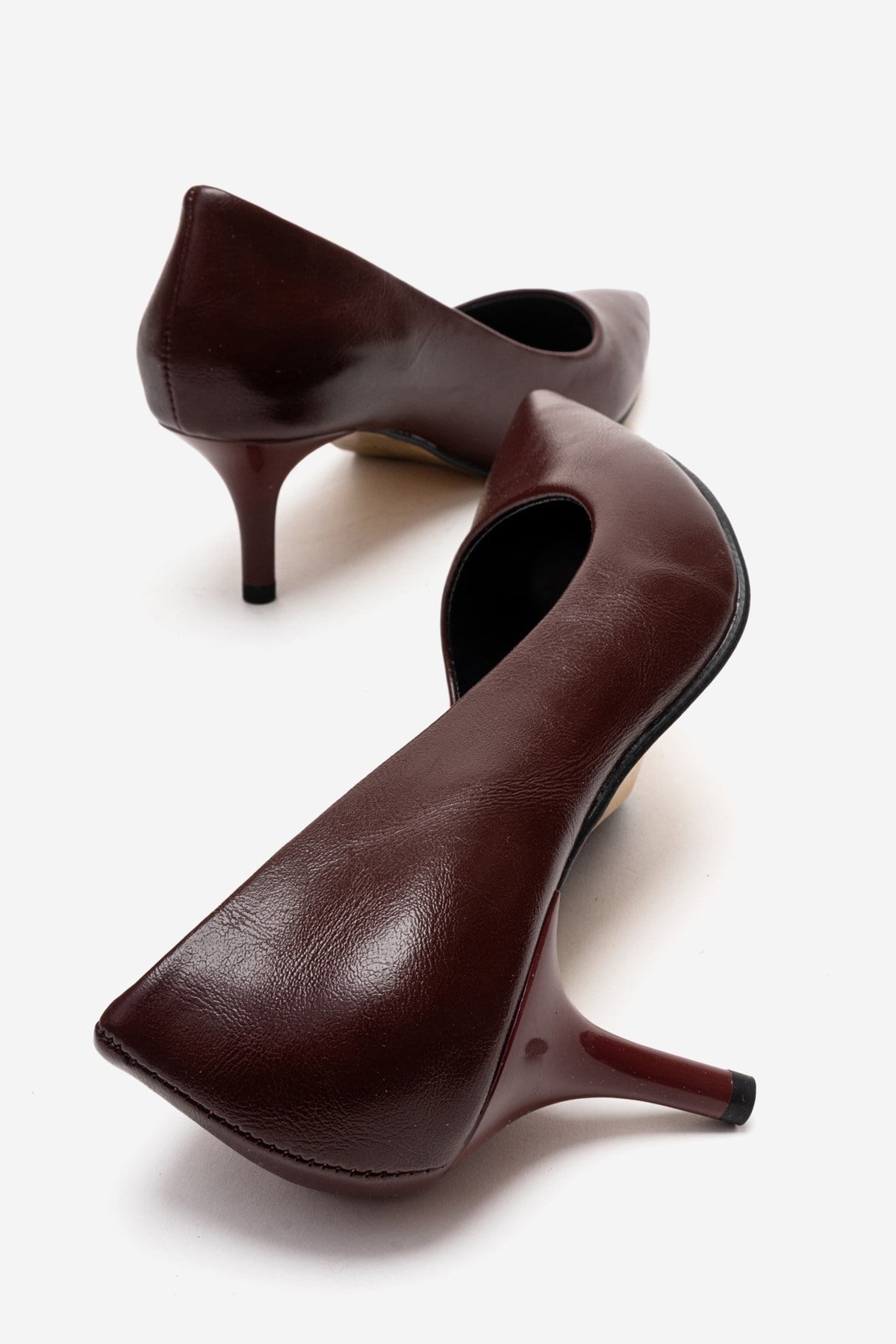 Ccway Siyah Ccway Sivri Burunlu Kadın