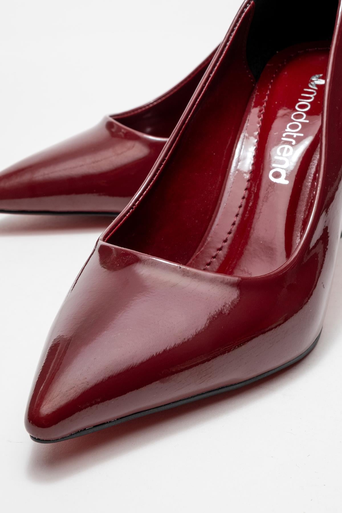 Ccway Siyah Ccway Stiletto Kadın Ayakkabı;