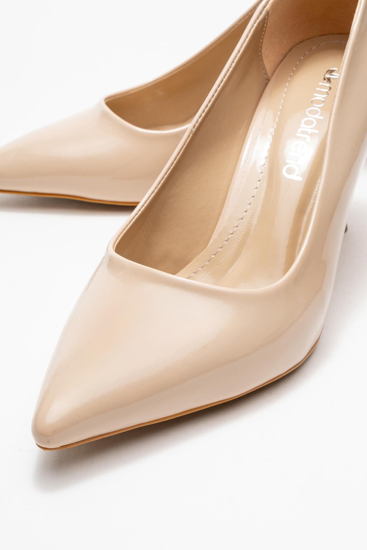 Ccway Siyah Ccway Stiletto Kadın Ayakkabı;