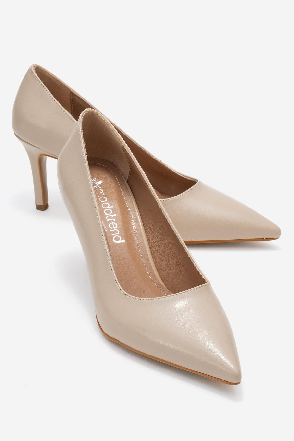 Ccway Siyah Ccway Stiletto Kadın Ayakkabı