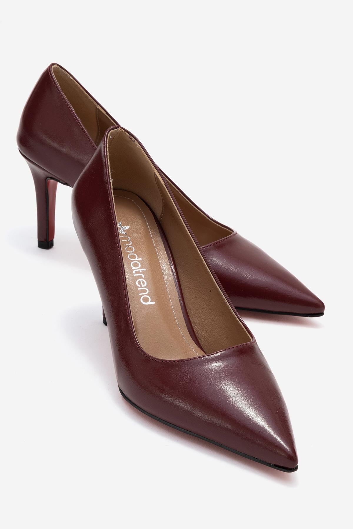 Ccway Siyah Ccway Stiletto Kadın Ayakkabı