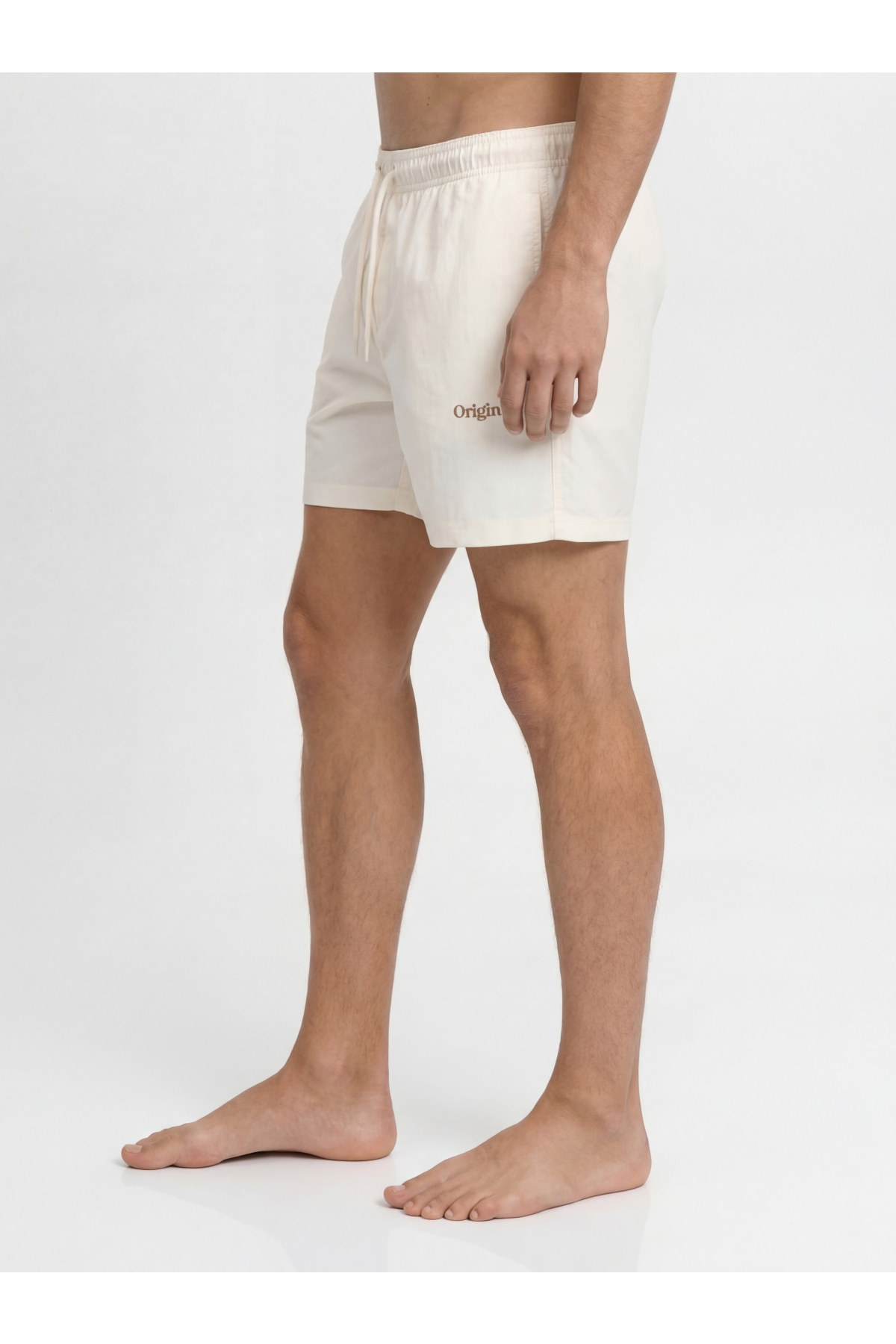 Jack Jones Jpstmauı Norrebro Swım Shorts Reg Ret Erkek Beyaz Deniz
