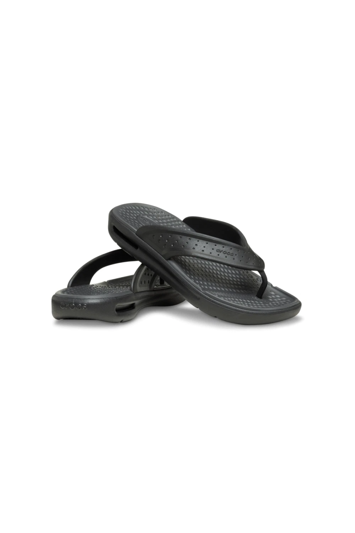 Crocs Crocs Inmotion Flip Erkek Siyah Sandalet 211101-211101 Flo'da! Siyah - 3. görsel