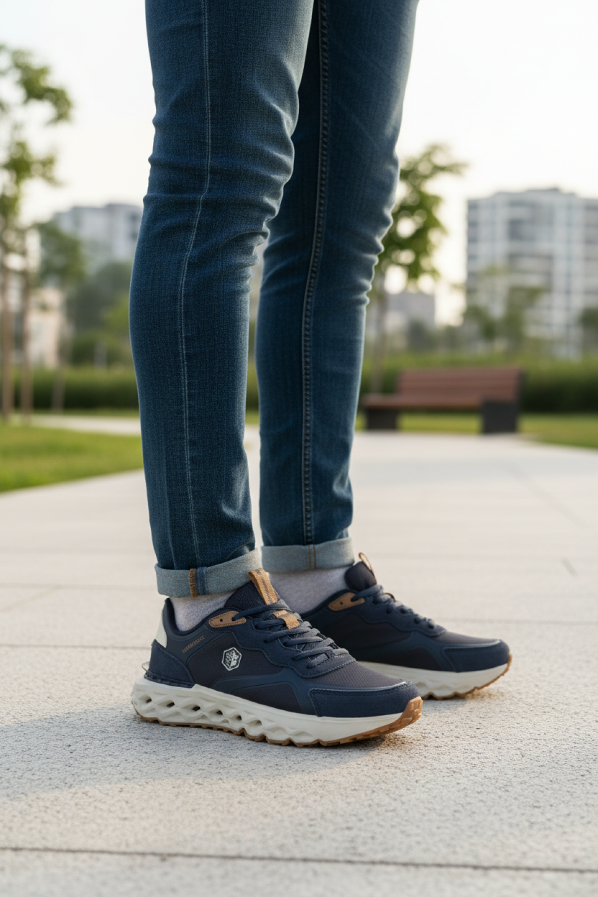 ROLAND 5FX Lacivert Erkek Spor Ayakkabı - Lumberjack