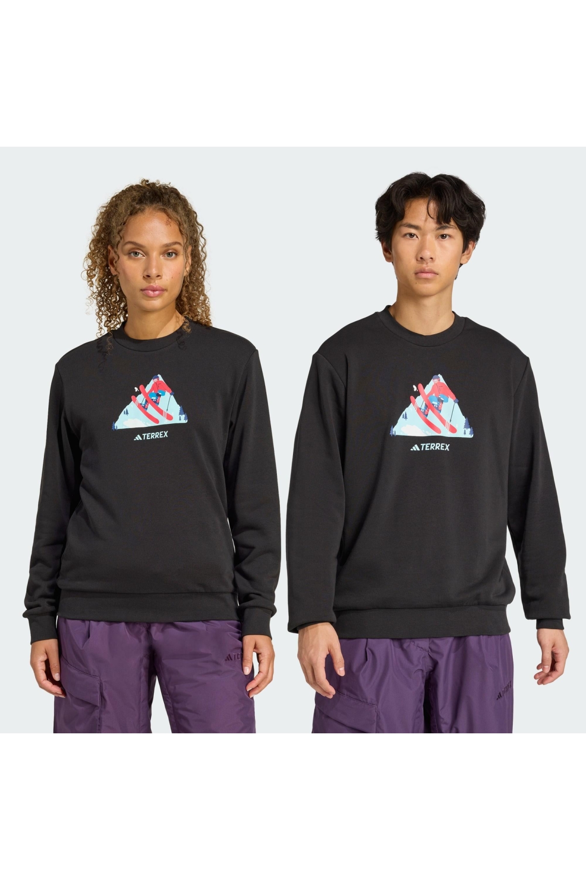 Terrex Snow Graphic Crew Sweatshirt Fiyatları - 201750705 | Flo