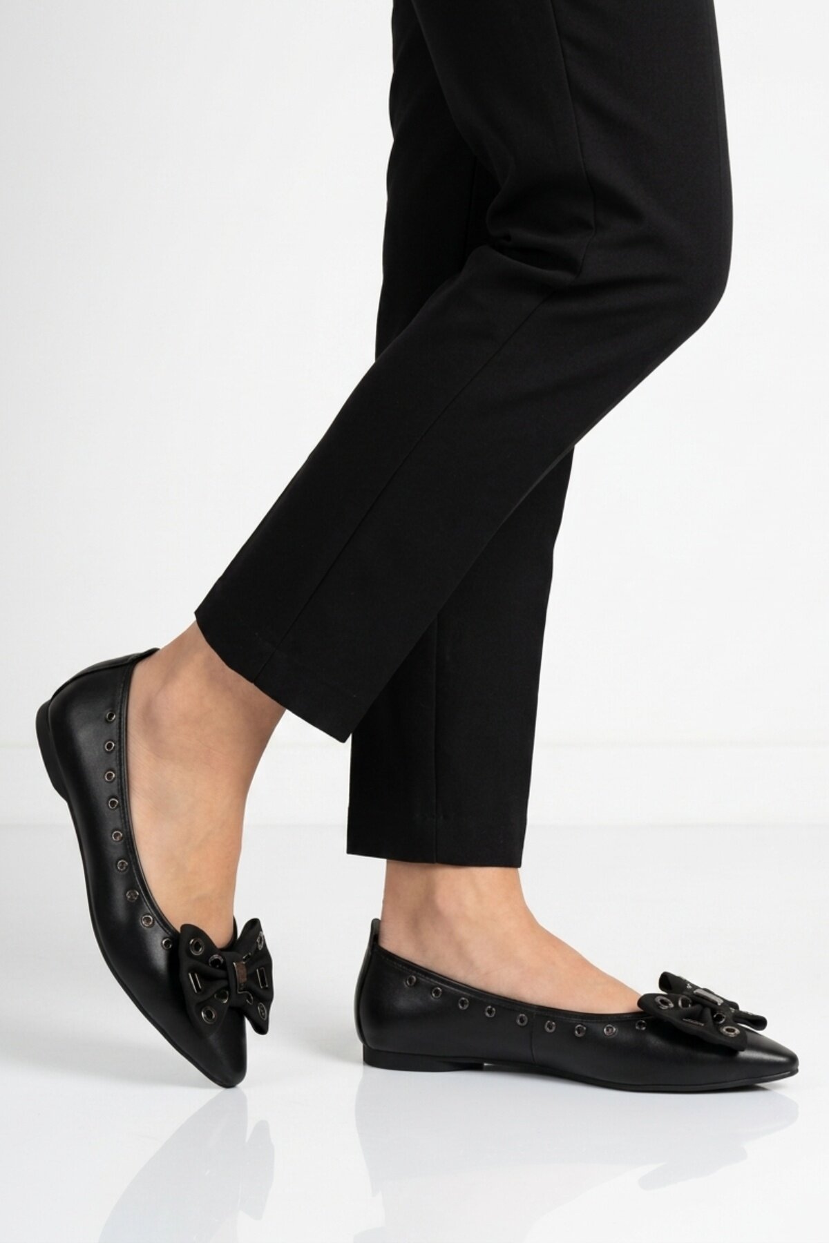 Ayakmod Bej Ayakmod Hafif Esnek Kadın Babet Ayakkabı 351092 Z