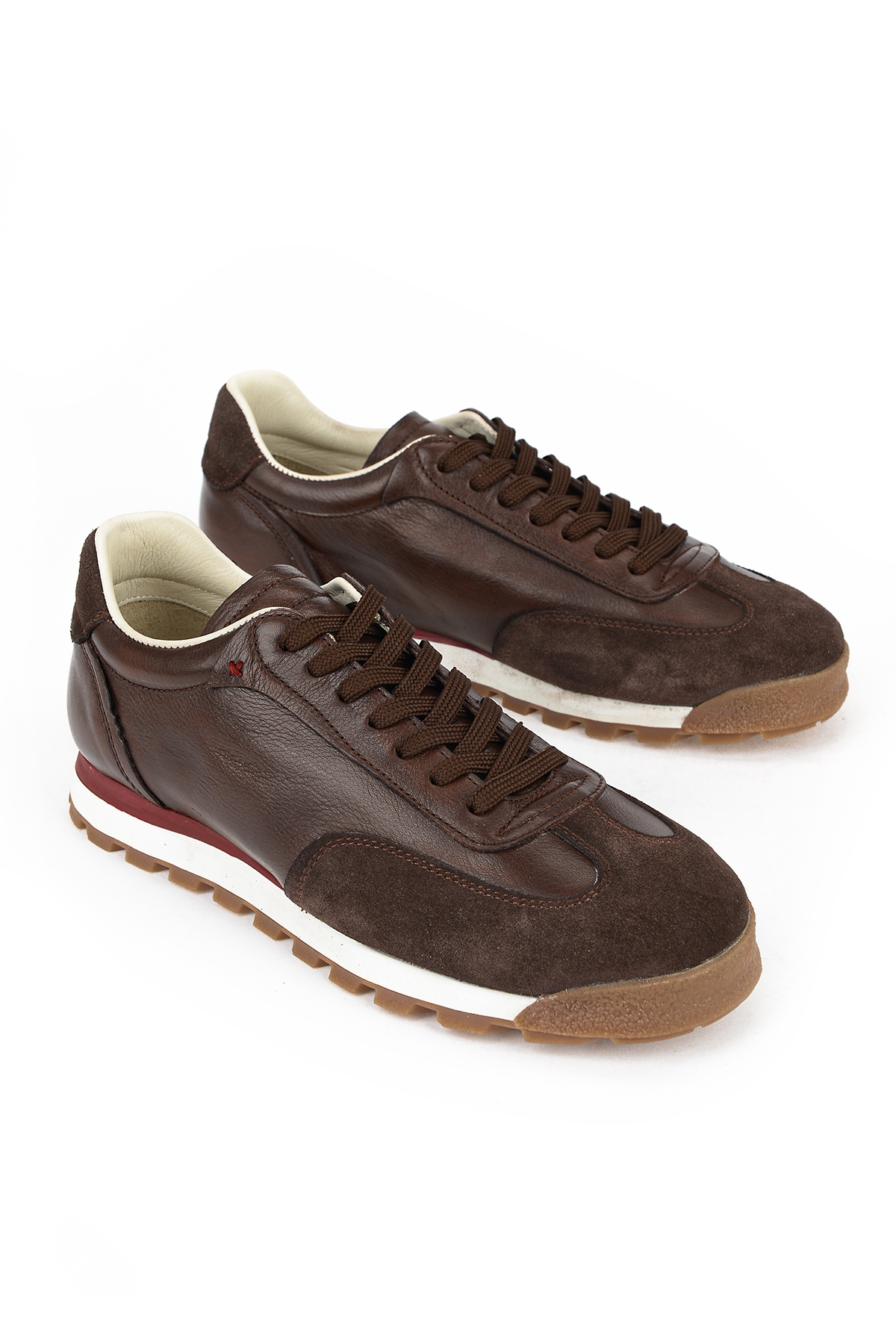 Ziya Beyaz Ziya Hakiki Erkek Deri Sneaker 1611026Z1020