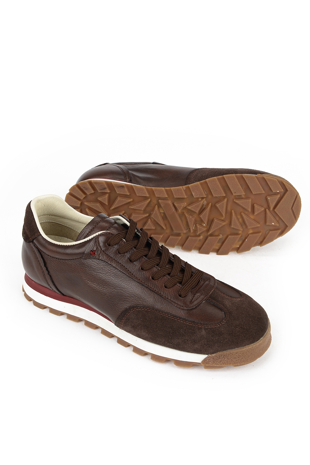 Ziya Beyaz Ziya Hakiki Erkek Deri Sneaker 1611026Z1020