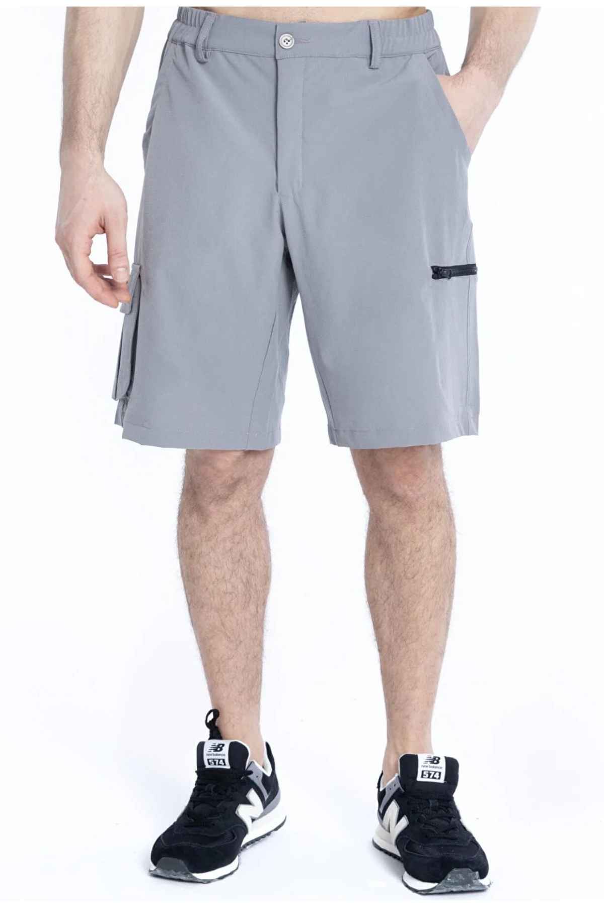 New Balance Nb Man Lifestyle Shorts Gri Erkek Şort MNS1322-AG