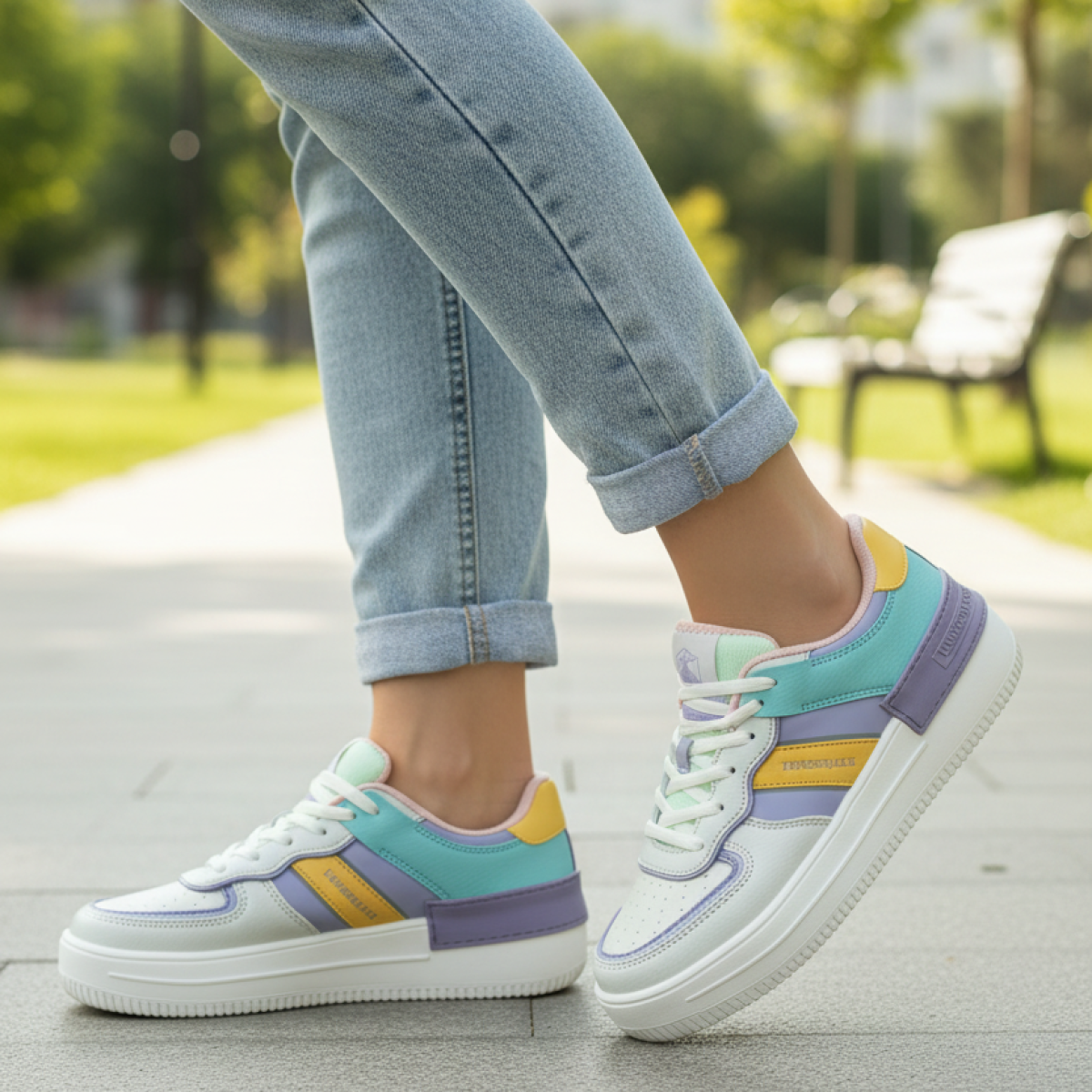 FREYA WMN 5FX Lila Kadın Sneaker - Lumberjack